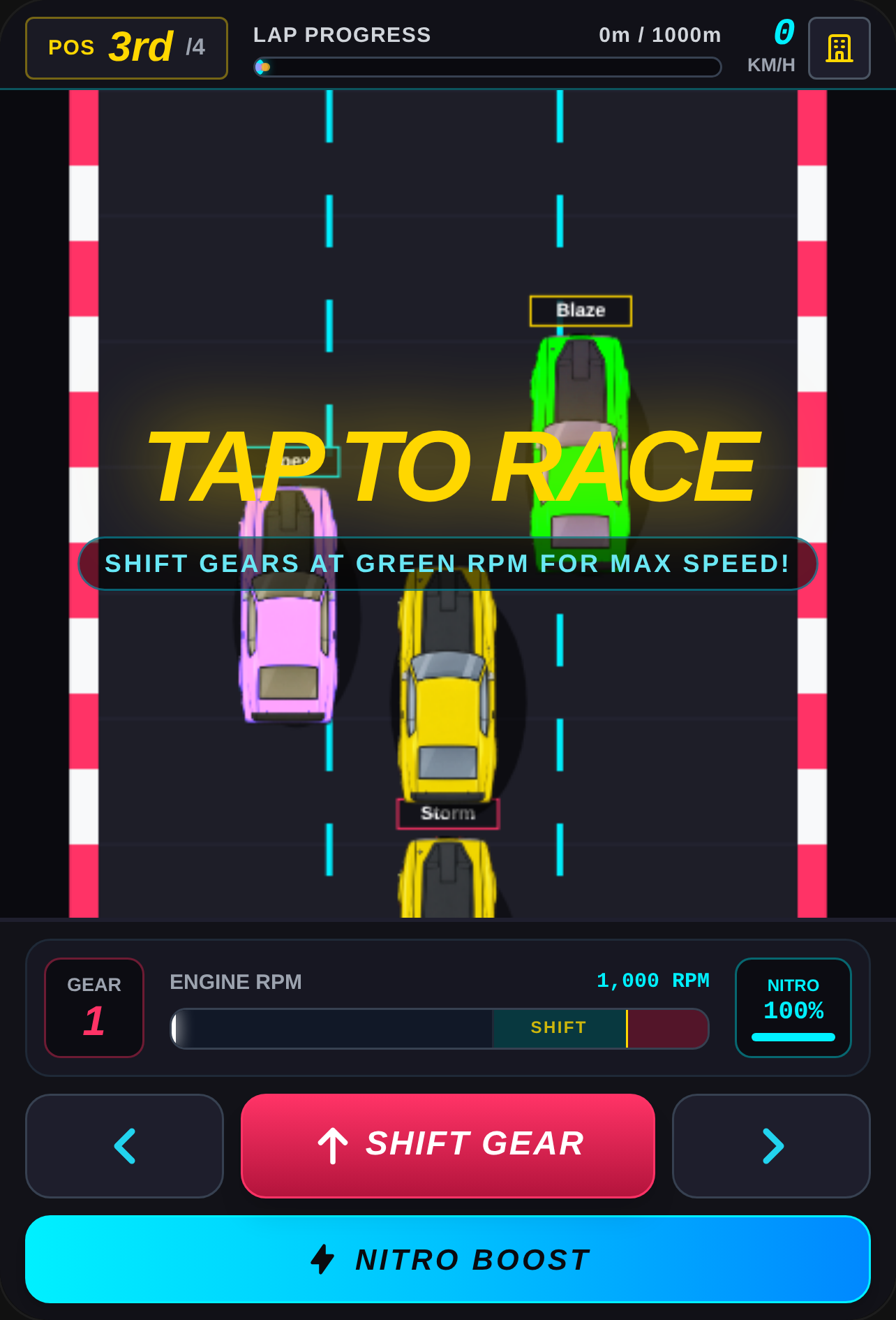 Retro Illustrated Car Race cover