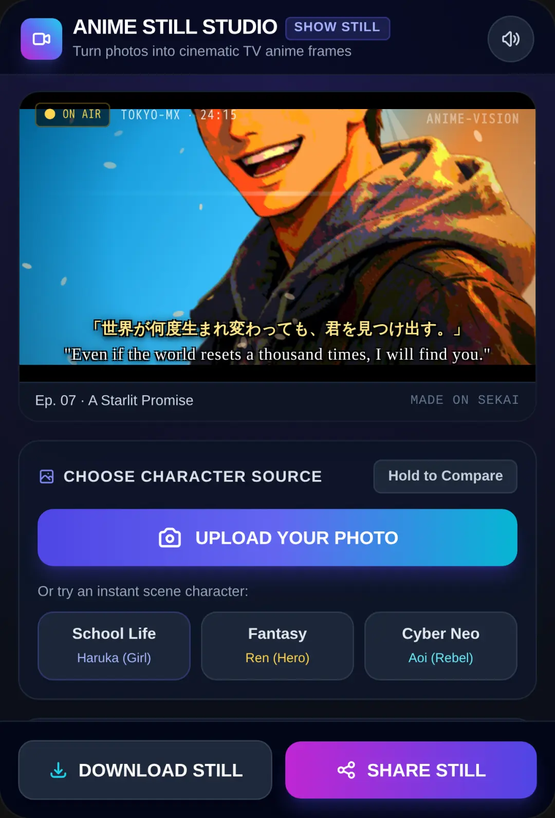 Anime Still Studio cover