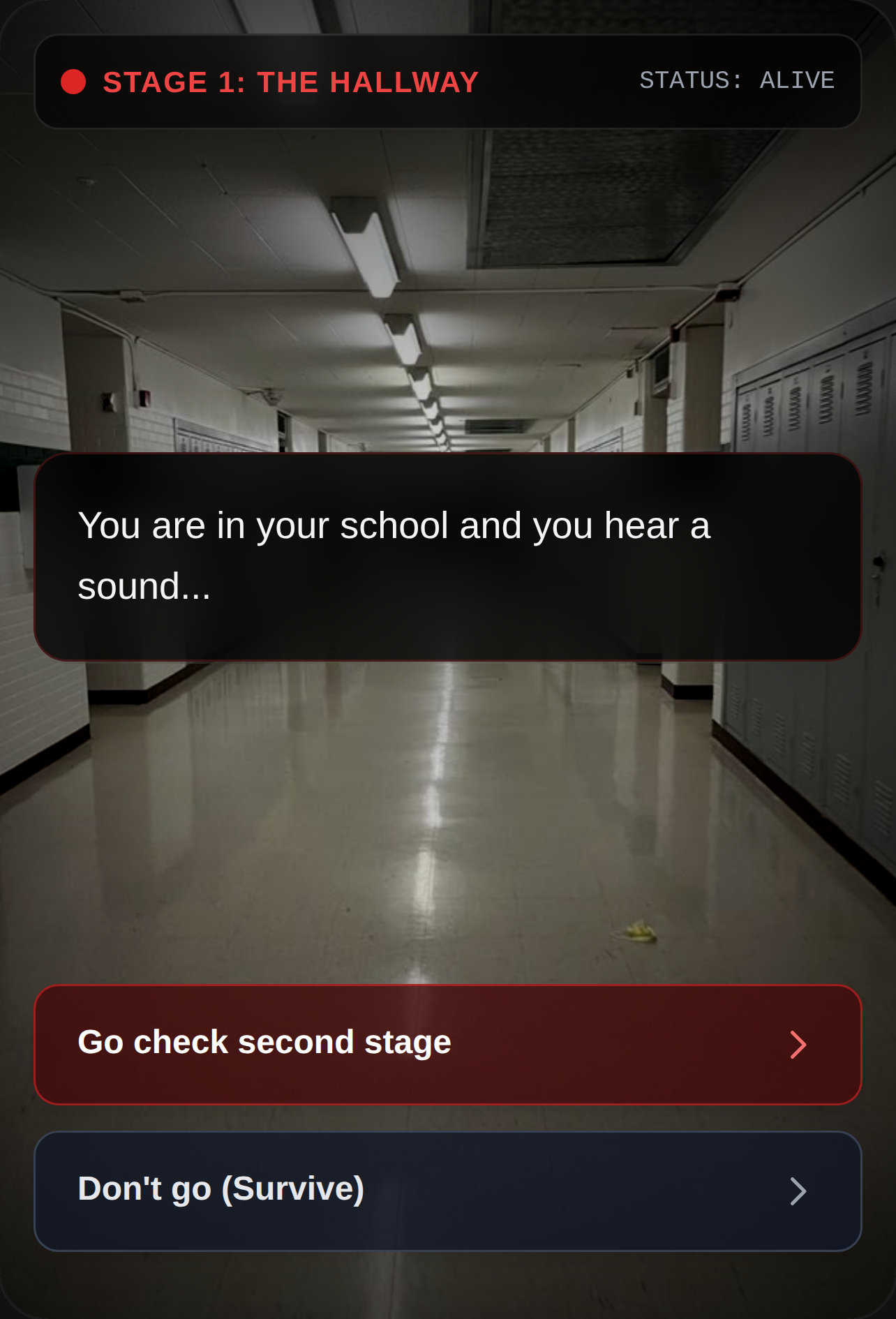 School Horror Choice cover