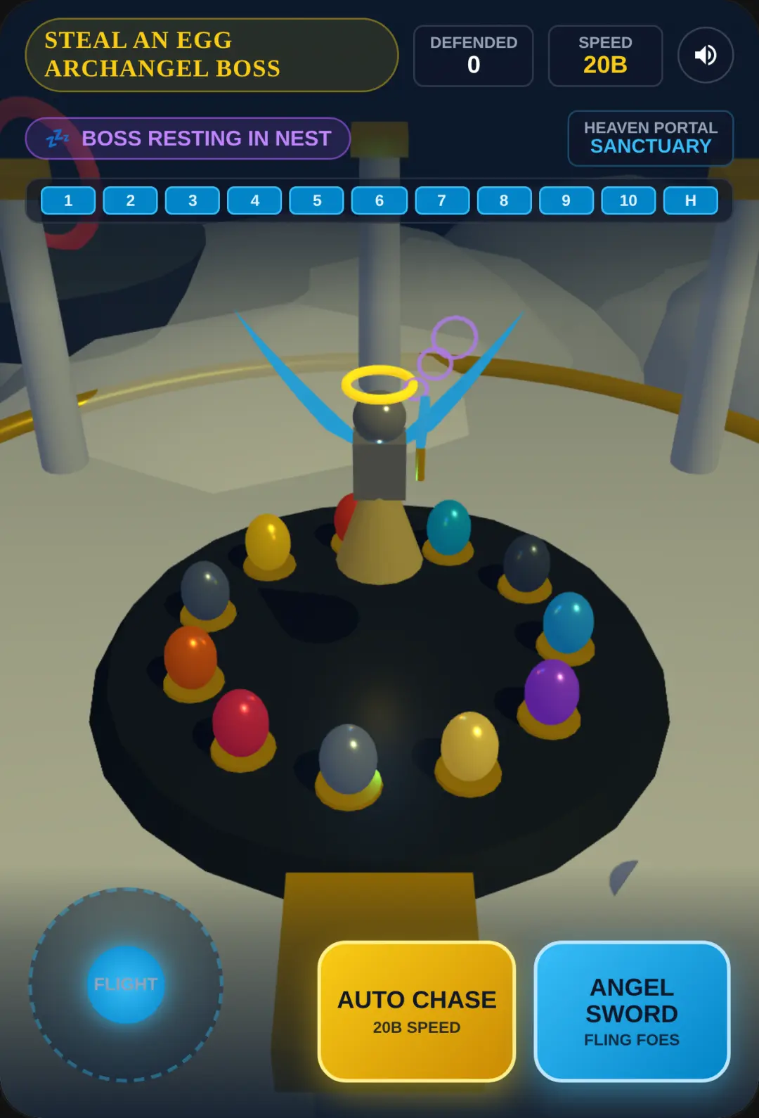 Steal An Egg Archangel Boss cover