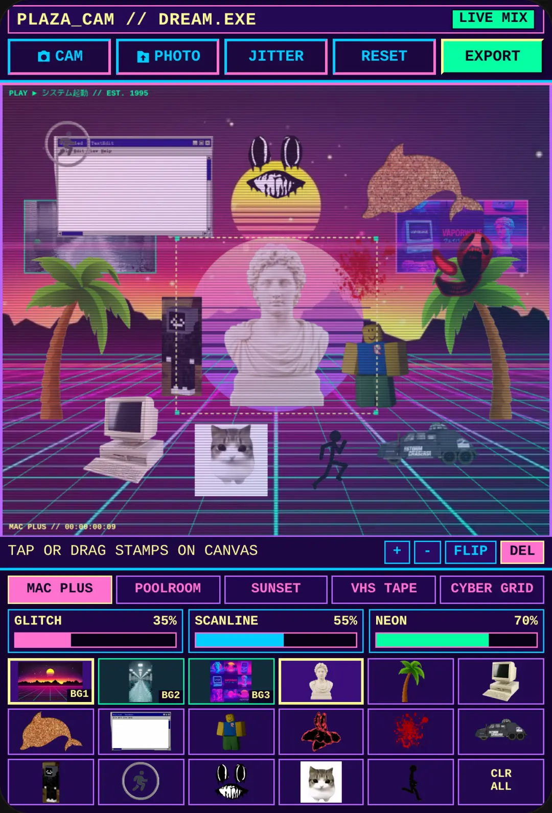 PLAZA_CAM // DREAM.EXE cover