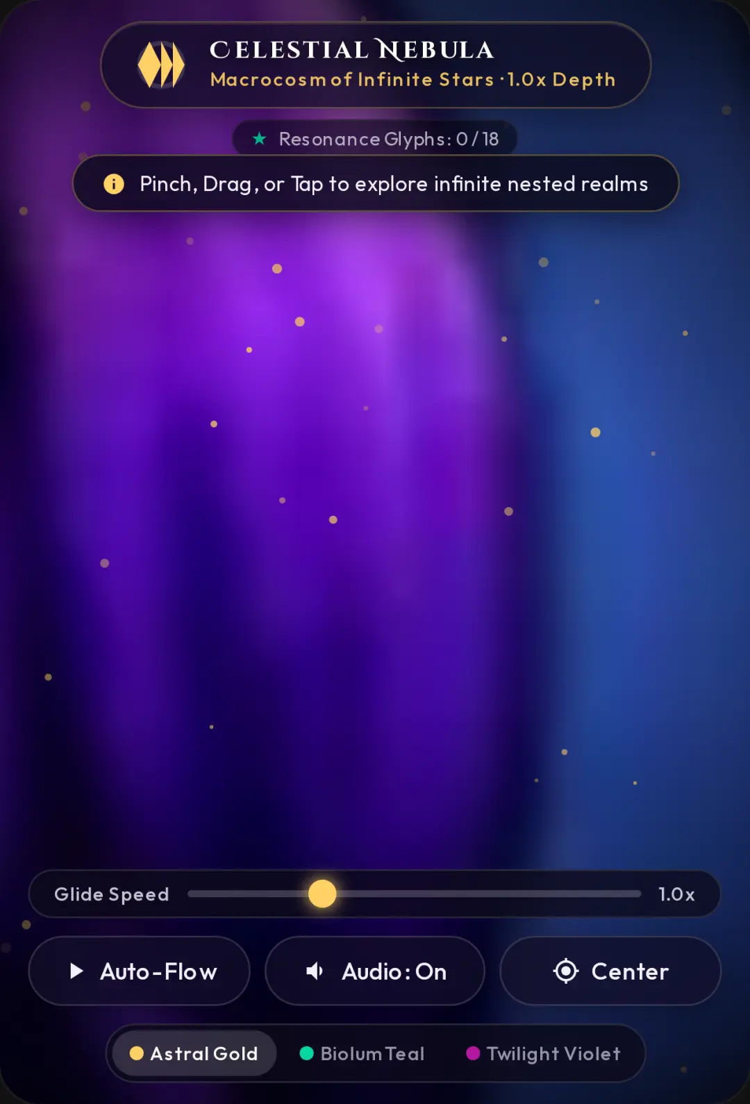 Infinite Zoom — Meditative Art Voyage cover