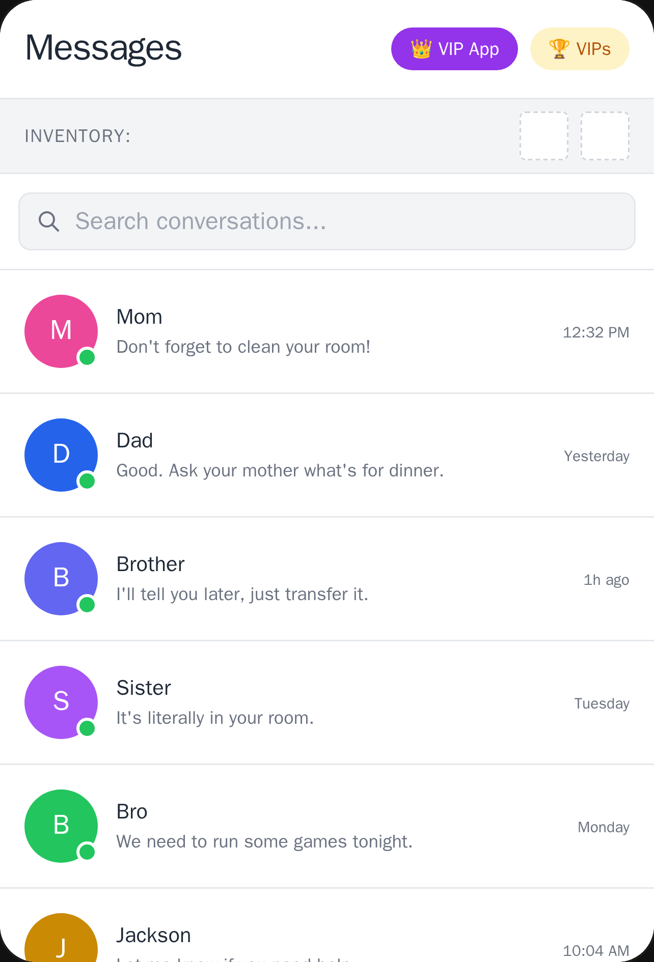 Messages App LOL cover