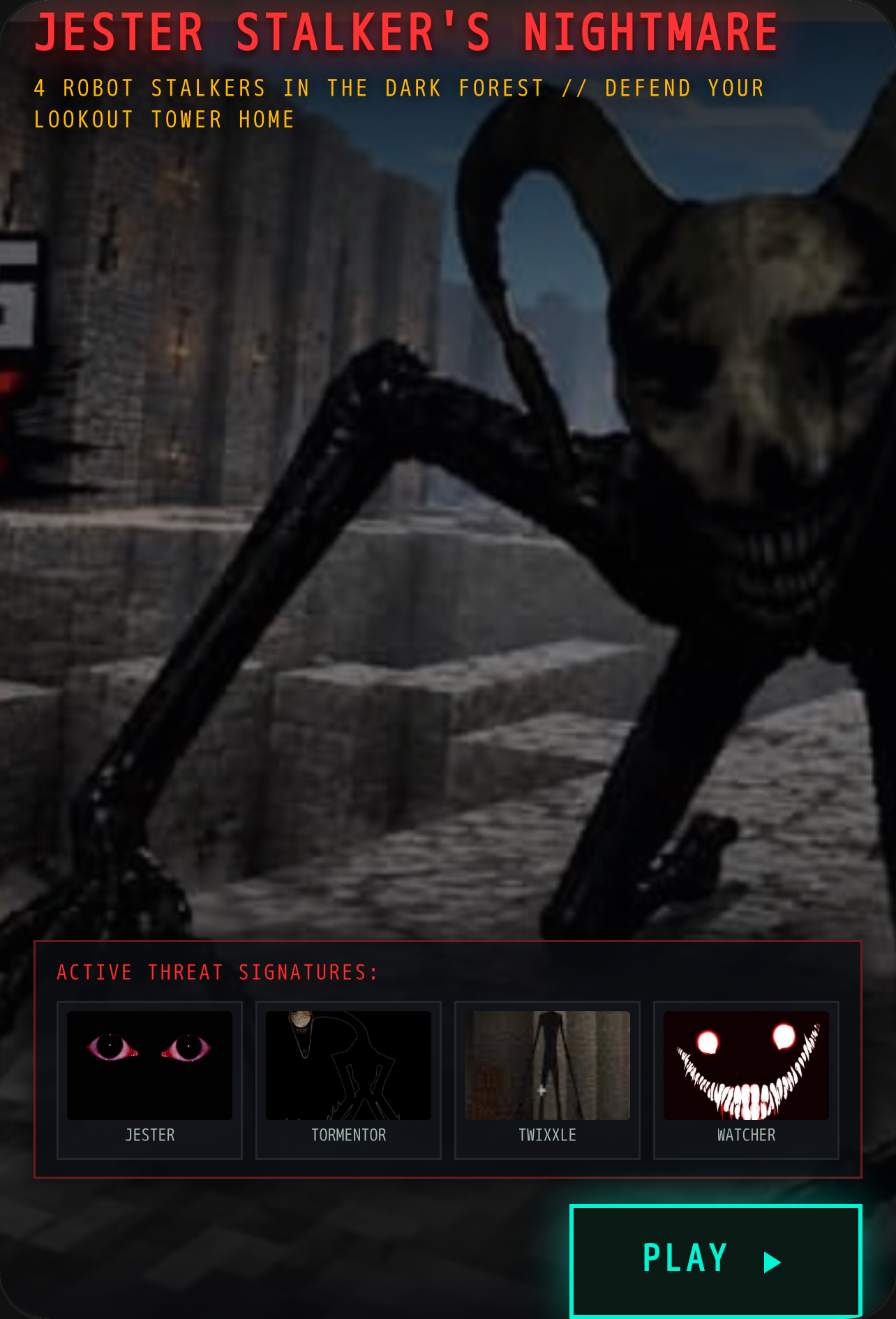 JESTER STALKER'S NIGHTMARE cover