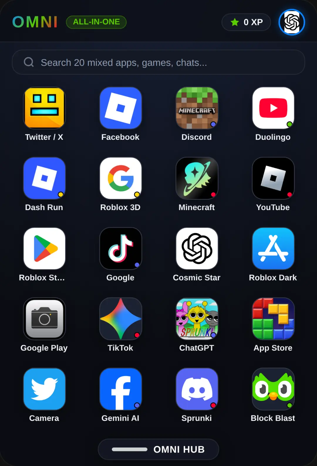OMNI - The Ultimate All-in-One App cover
