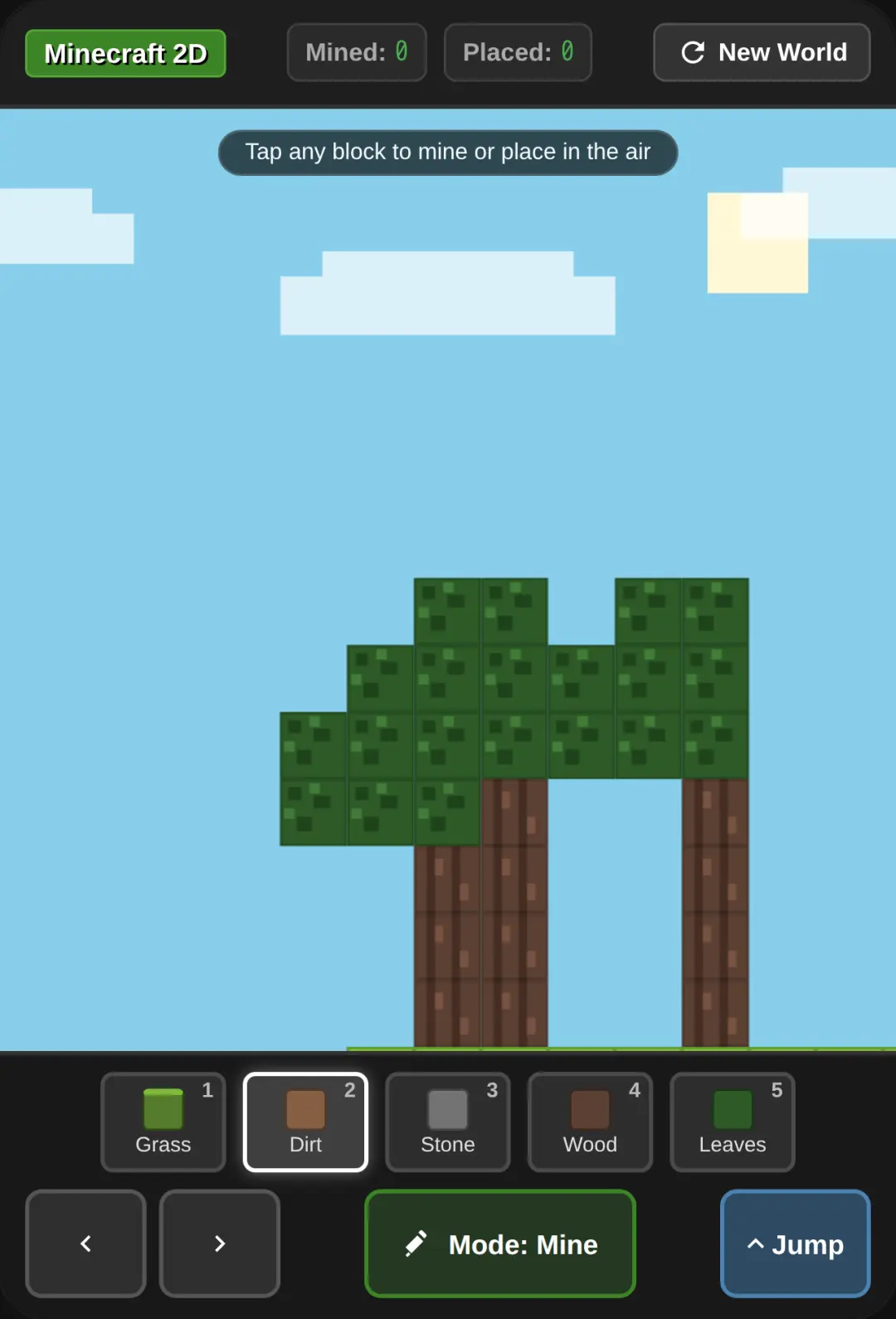 Minecraft 2D cover