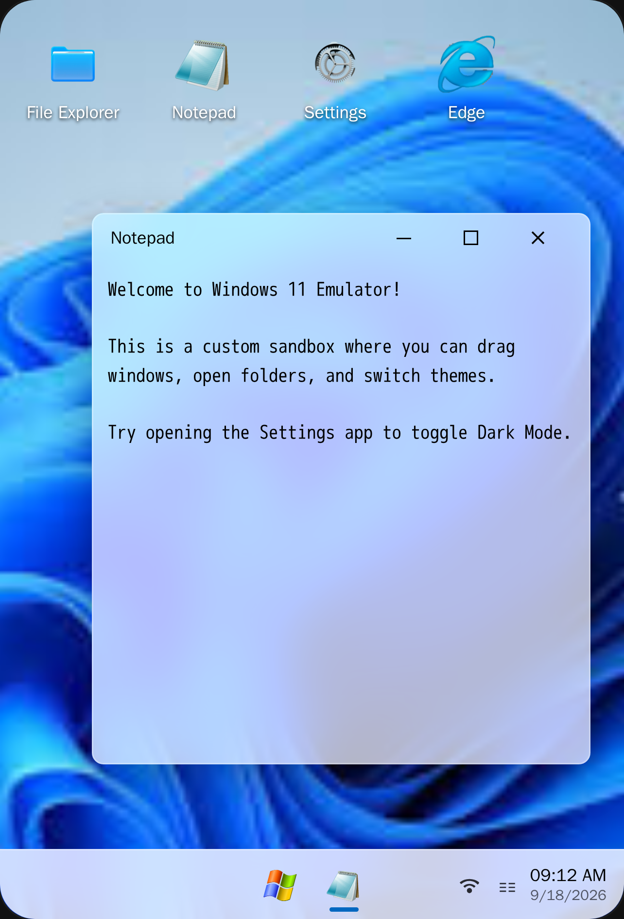 Windows 11 Emulator cover