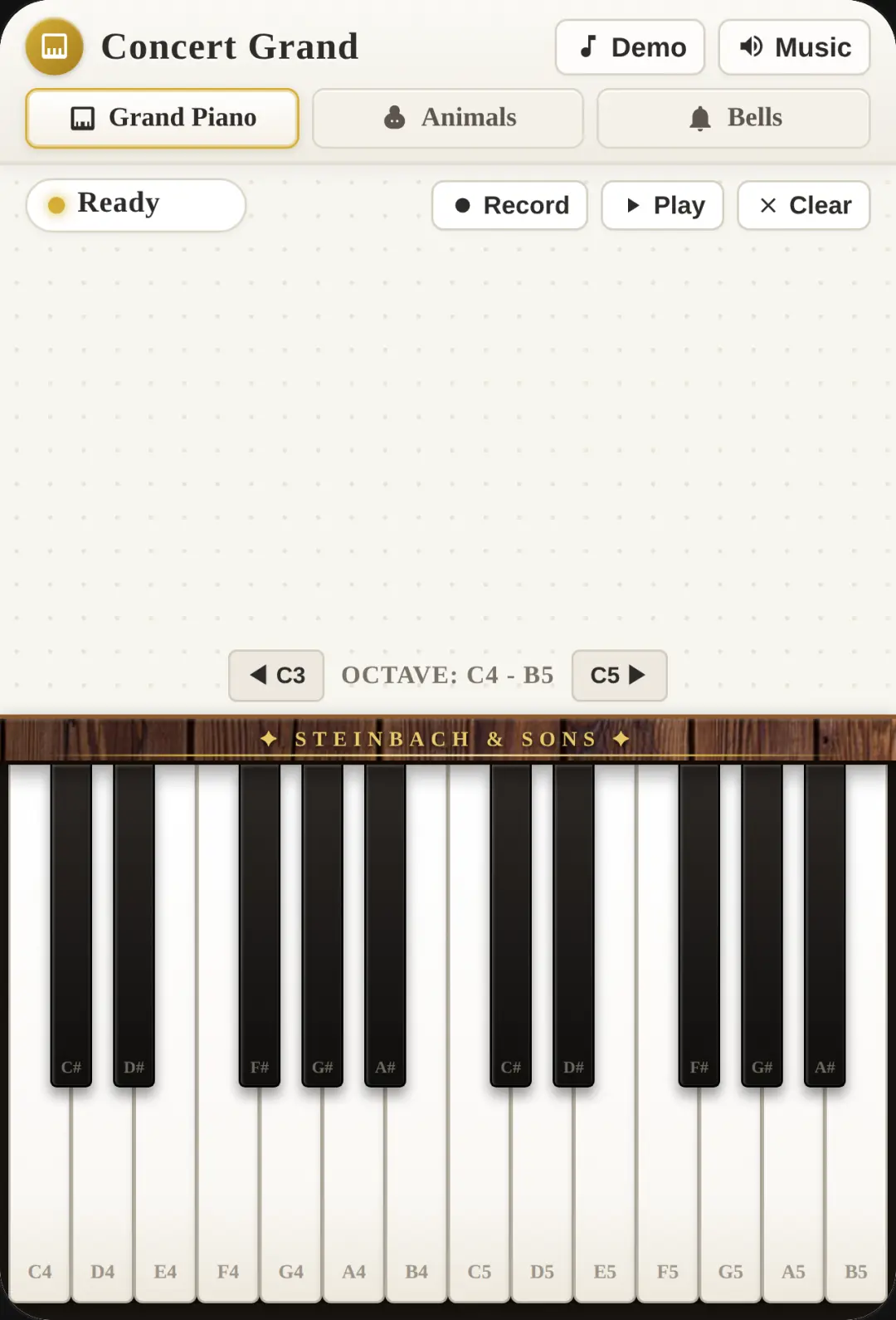 Classic Concert Piano cover