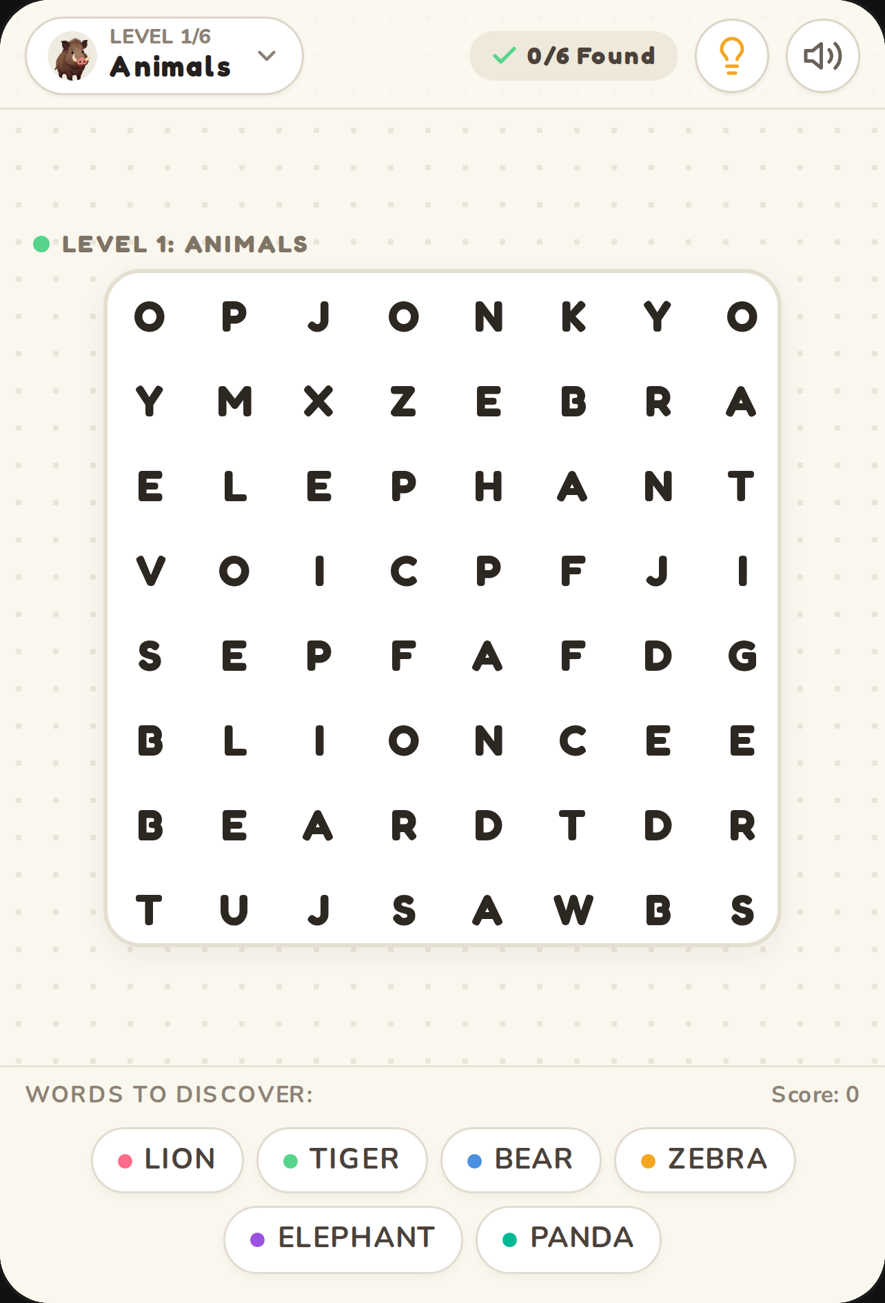 Themed Word Search cover