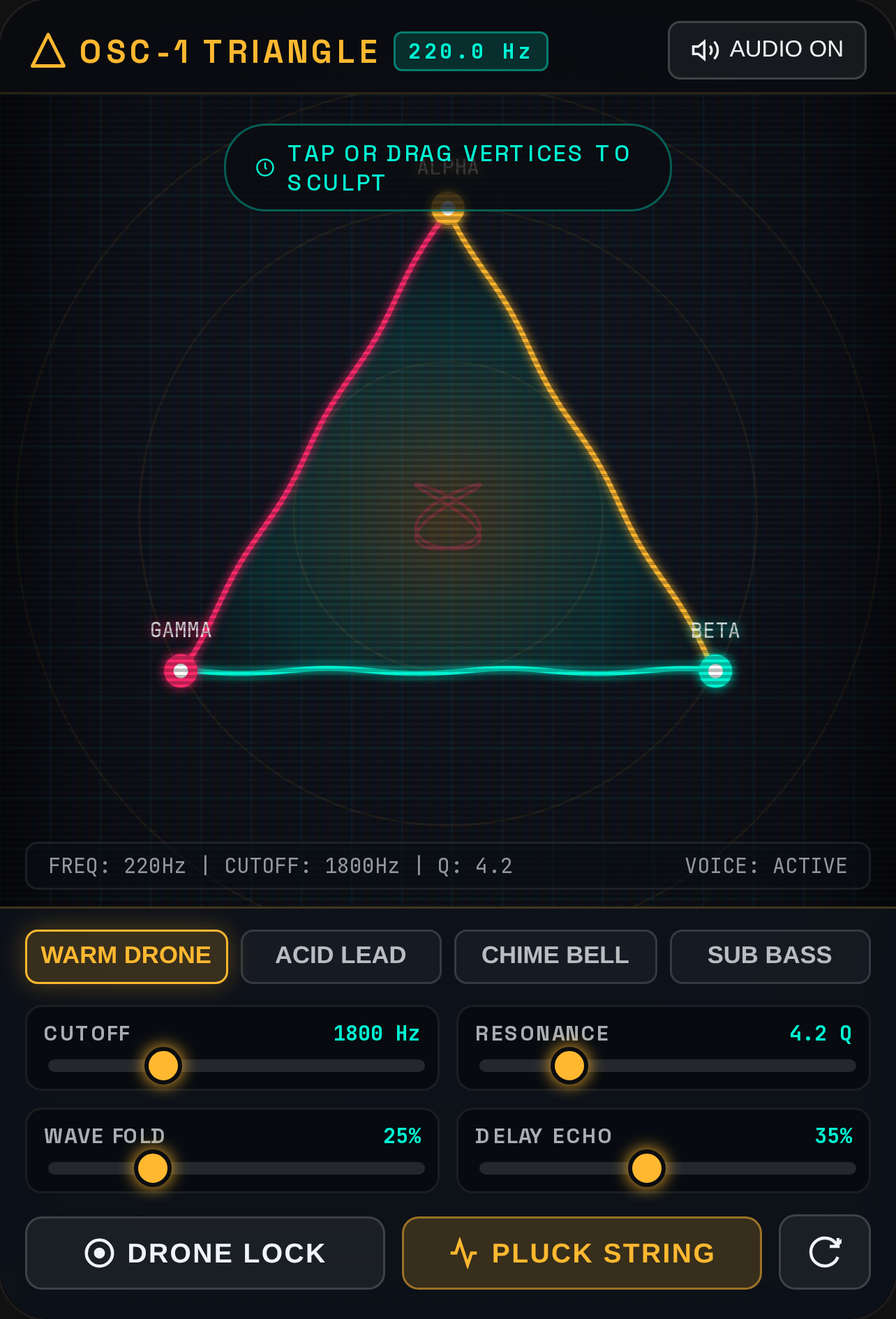 Oscillator Triangle cover