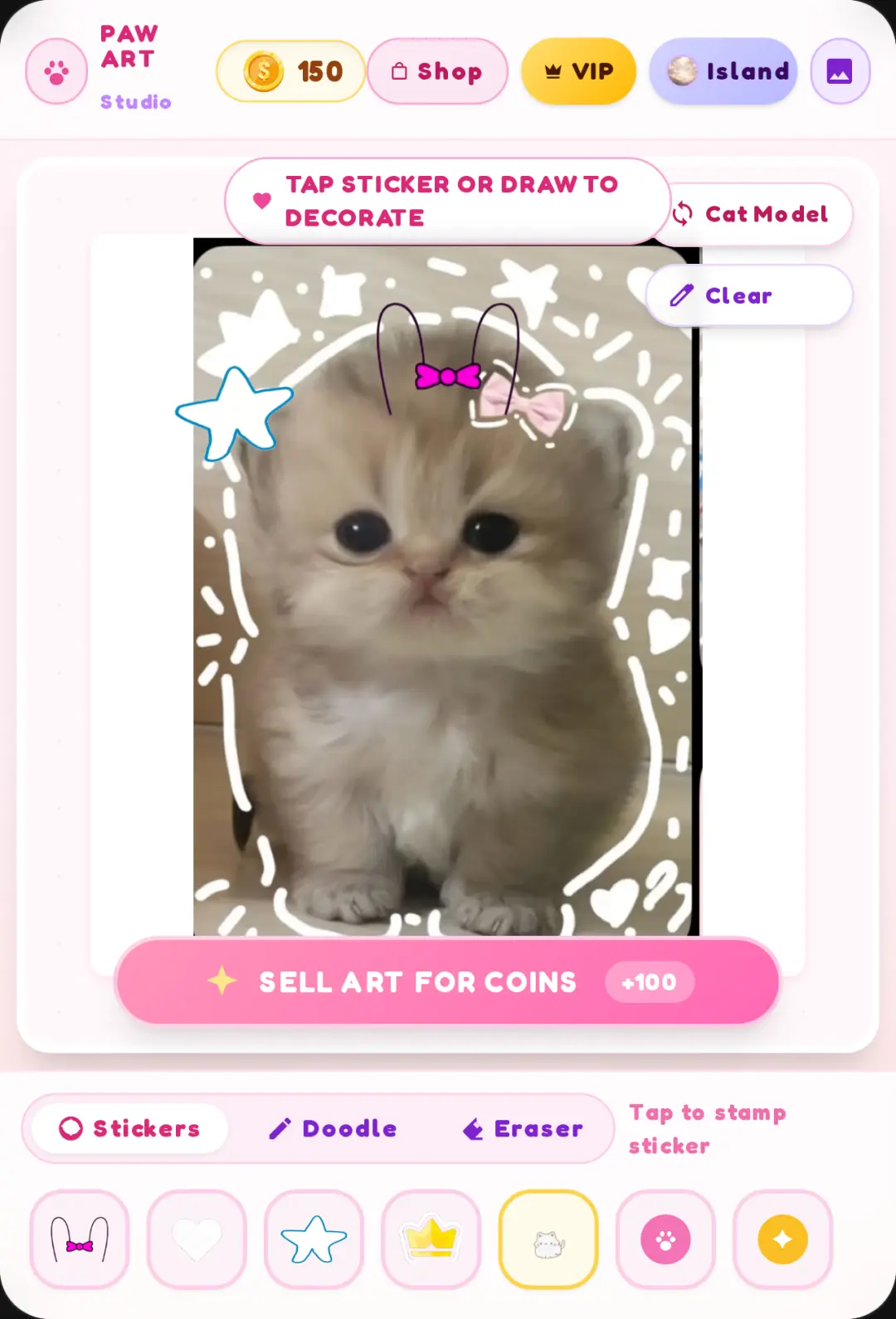 Kawaii Cat Art Studio cover