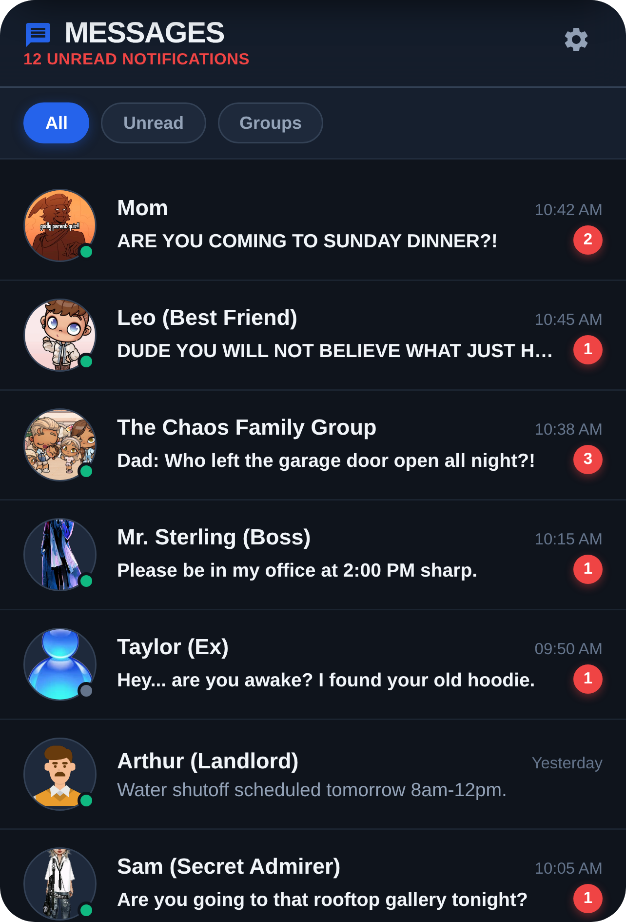 Sekai Chat Simulator cover