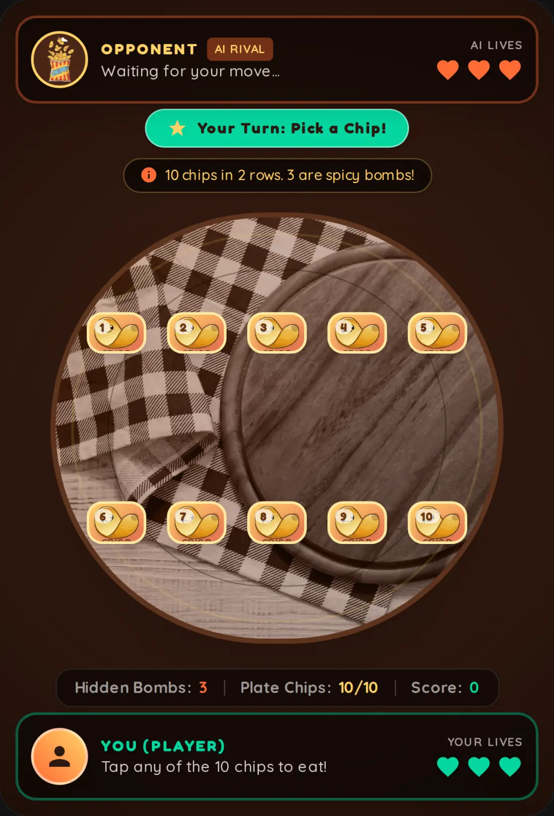 Spicy Chip Roulette bomb or save cover