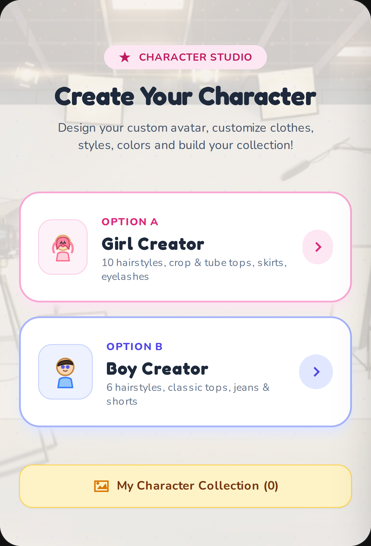 Character Creator cover