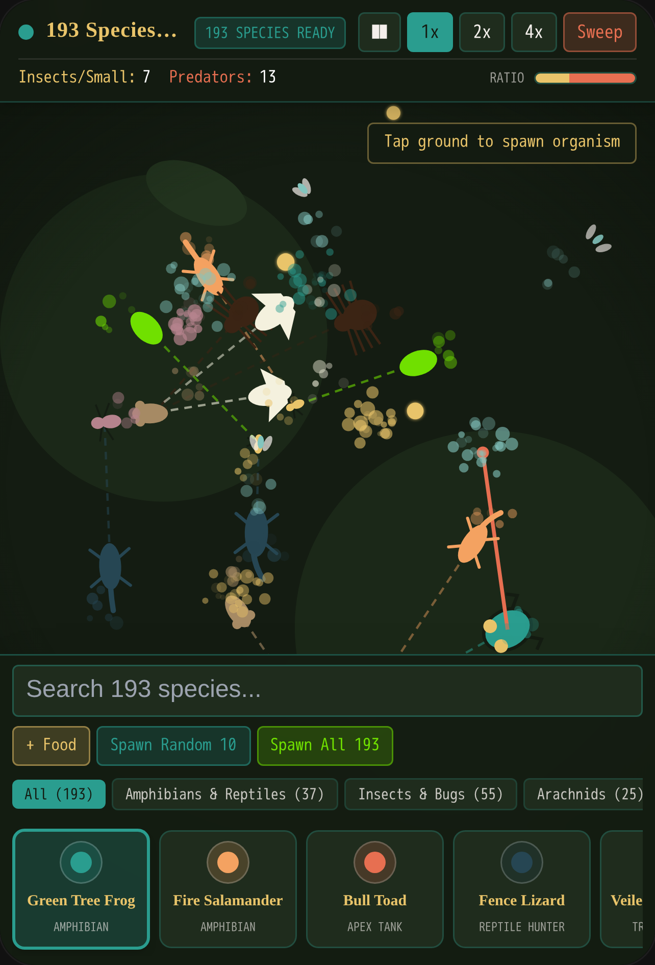 Terrarium Specimen Simulator - 100 Animals cover