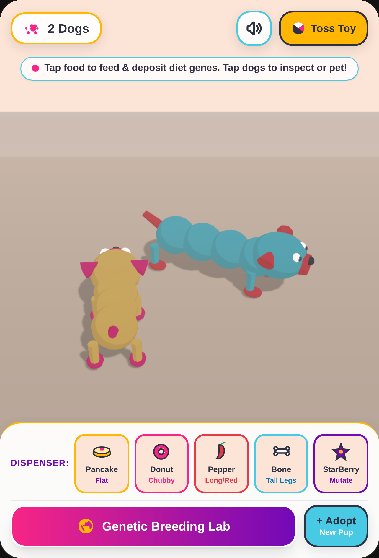 chubby Pets: Genetics & Diet Sim cover