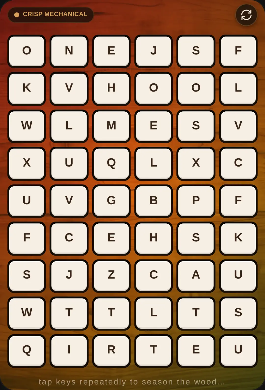 ASMR Wooden Resonance Keyboard cover