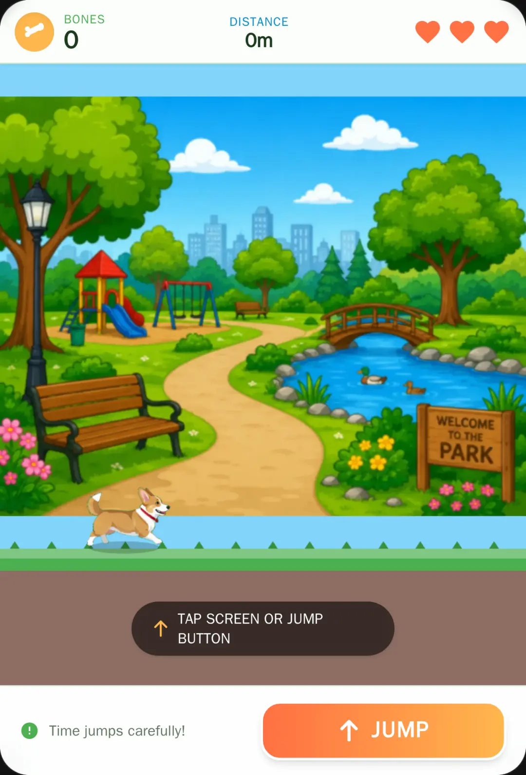 Sunny Corgi Park Adventure cover