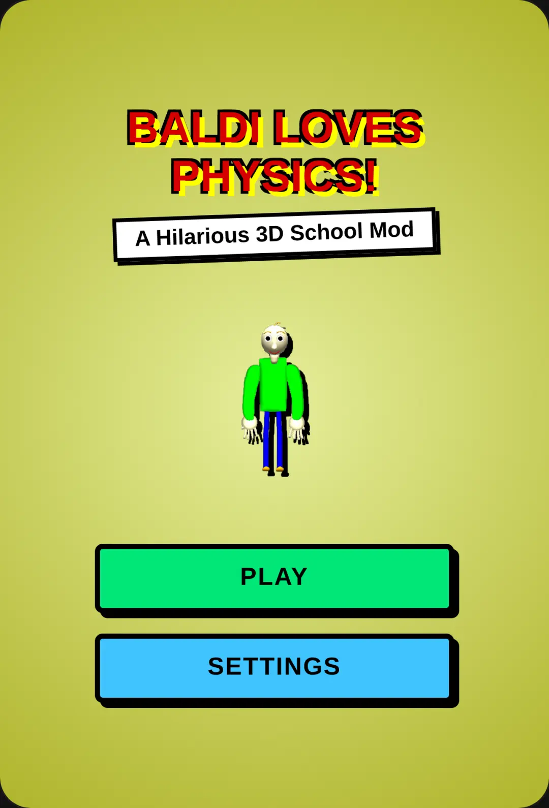 Baldi Loves Physics cover