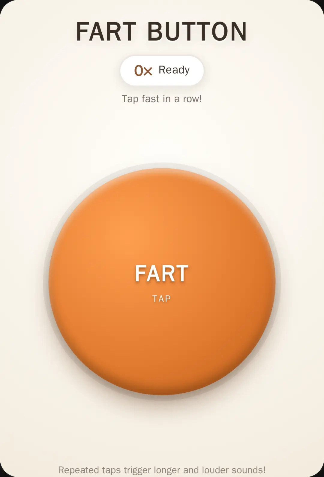 Realistic Fart Simulator - Fart Button cover