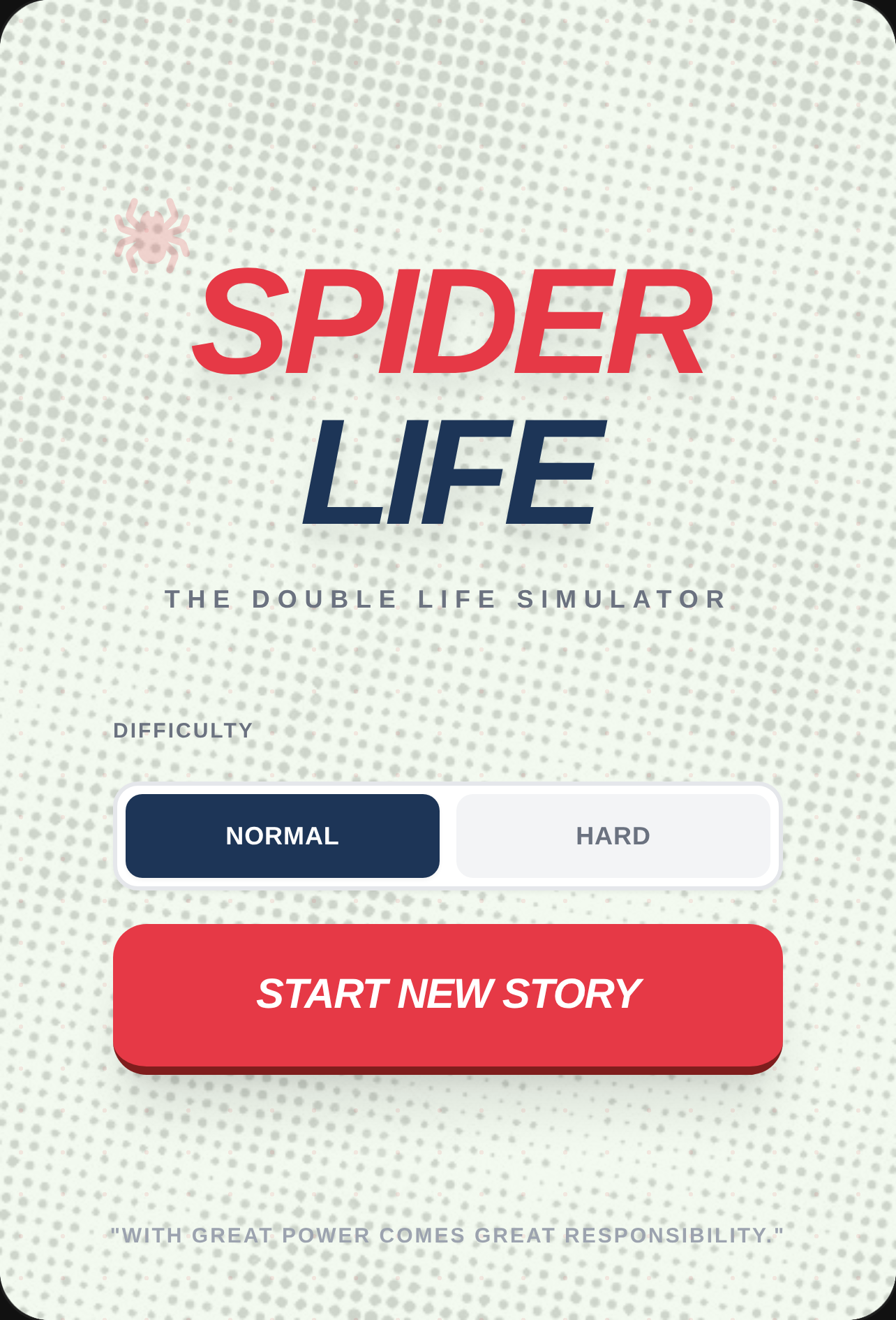Web-Slinger Life Simulator cover