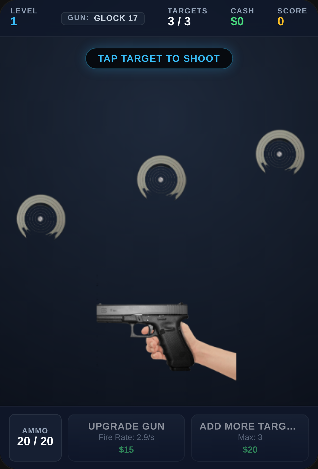 Glock Target Range cover