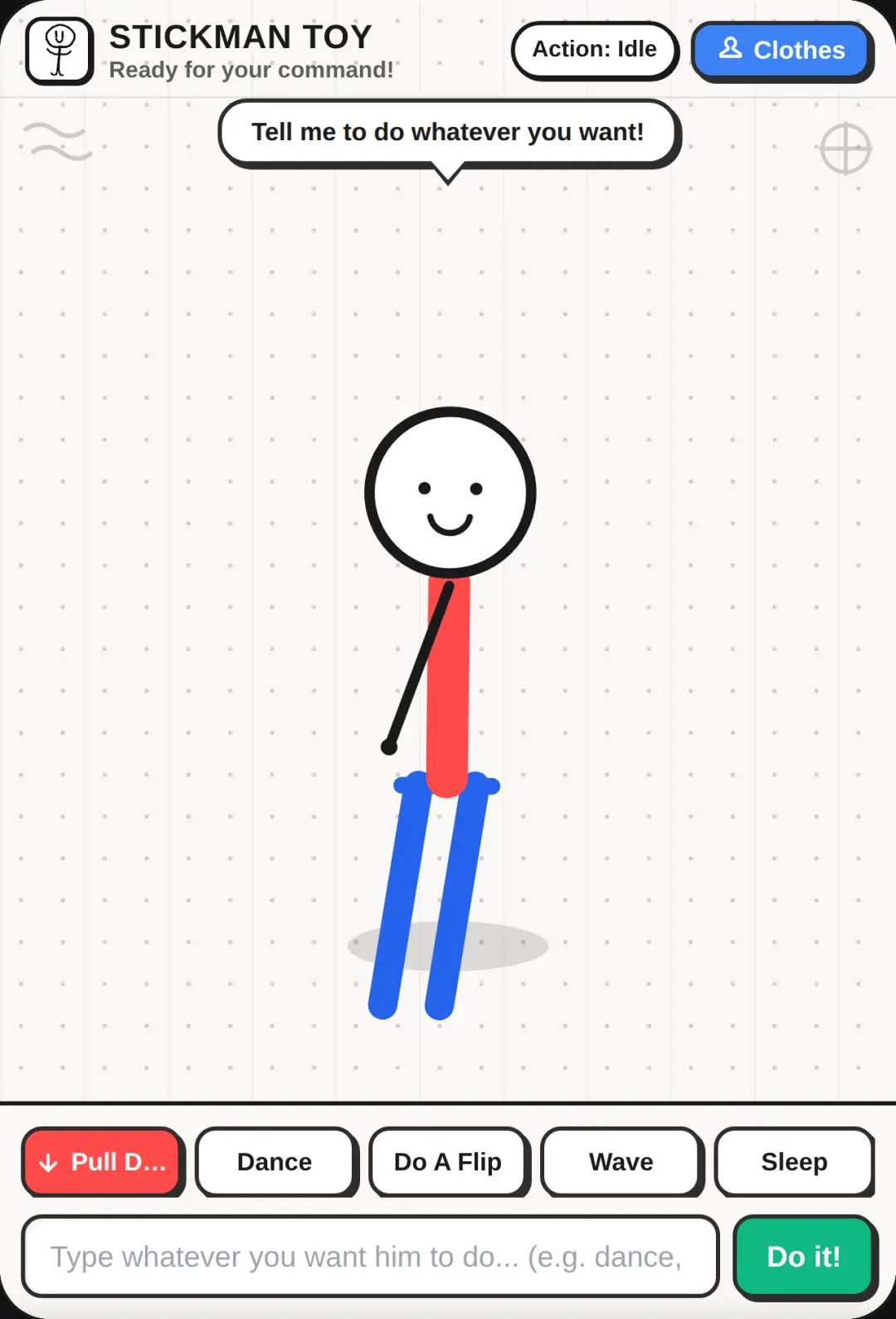 Stickman Toy and Clothes cover