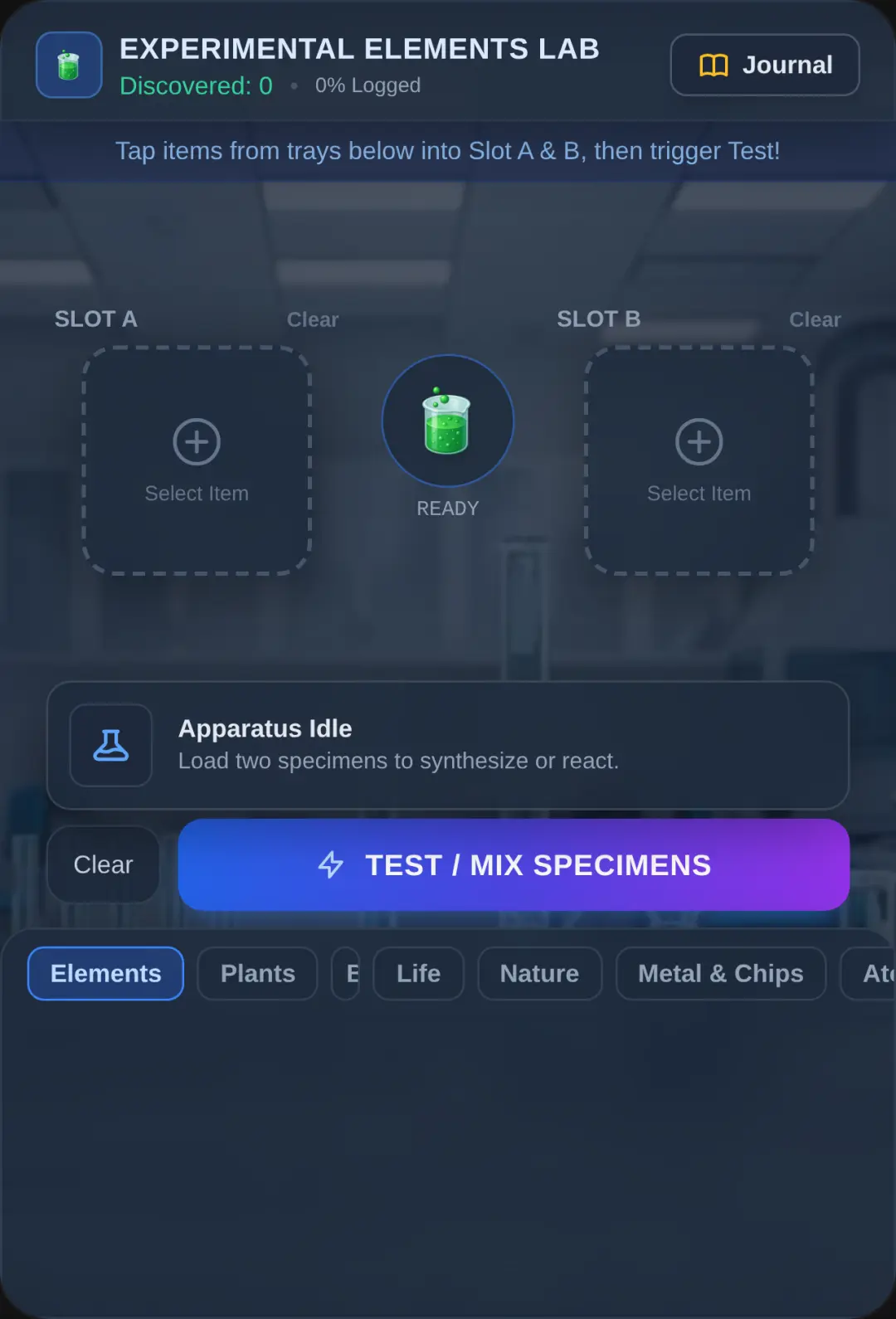Experiment Lab cover