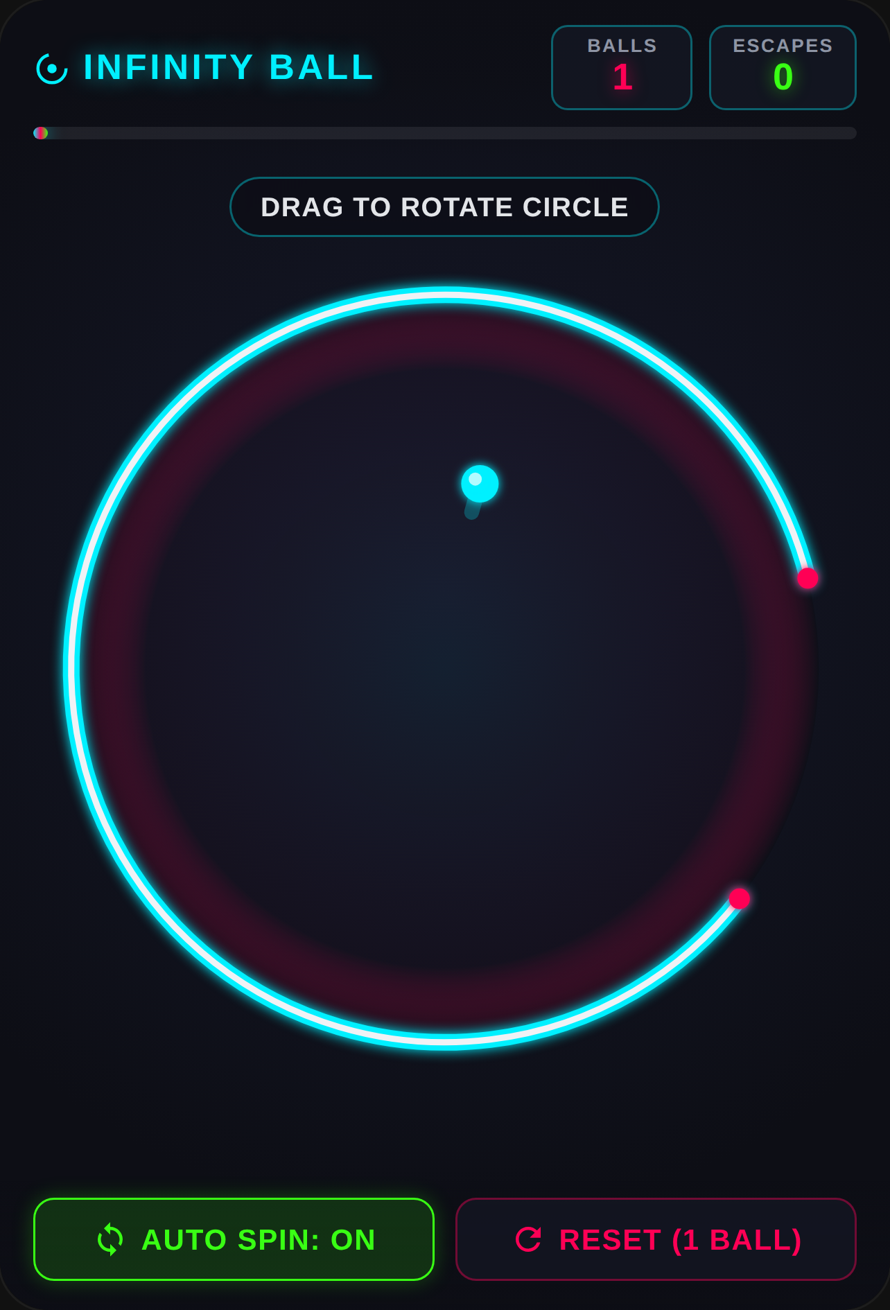 Neon Ball Escape cover