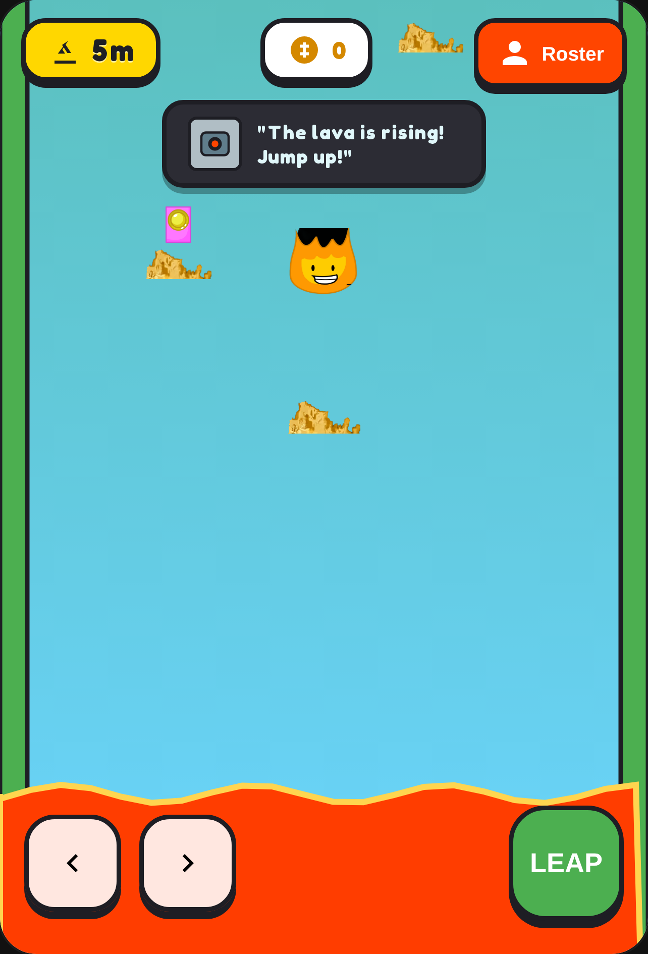 BFDI: The Floor is Lava! cover