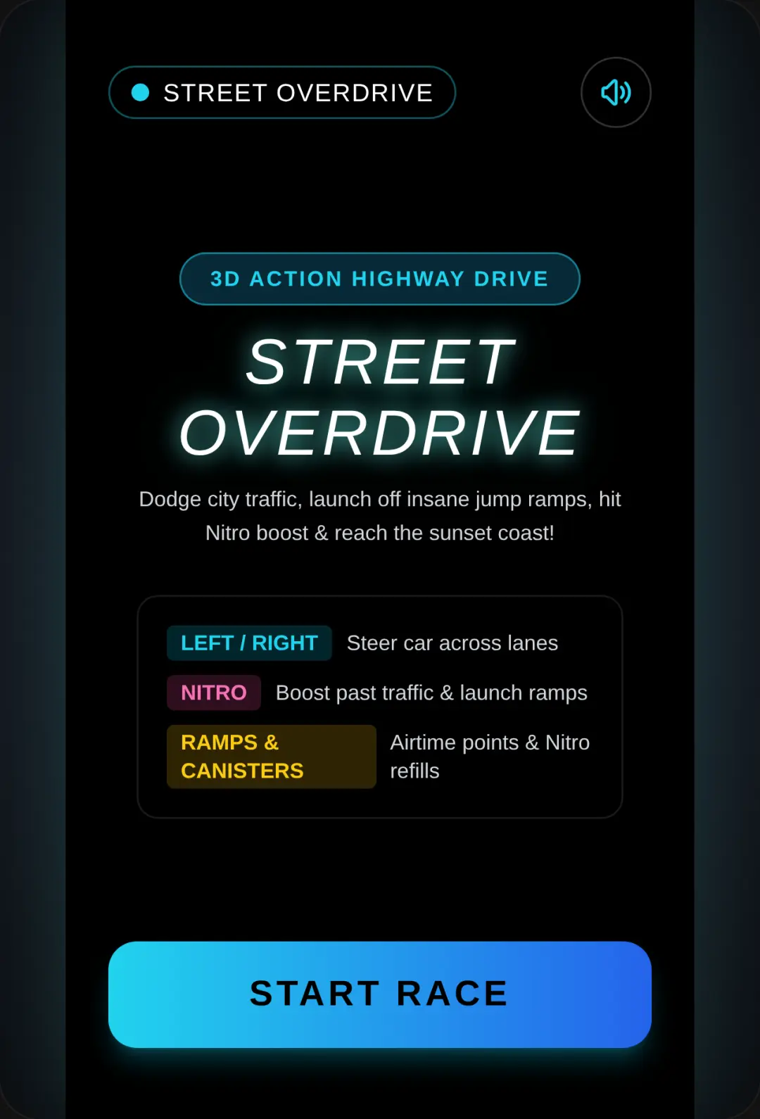 STREET OVERDRIVE - Coastal Racing cover