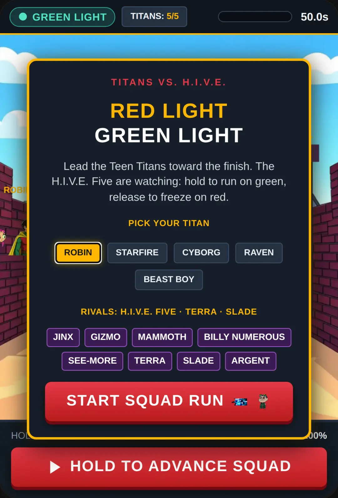 Teen Titans: Red Light, Green Light cover