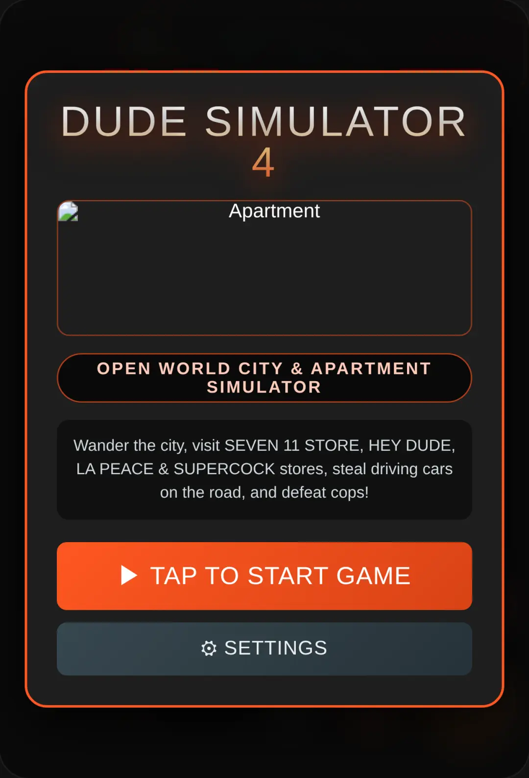 Dude Simulator 4 cover