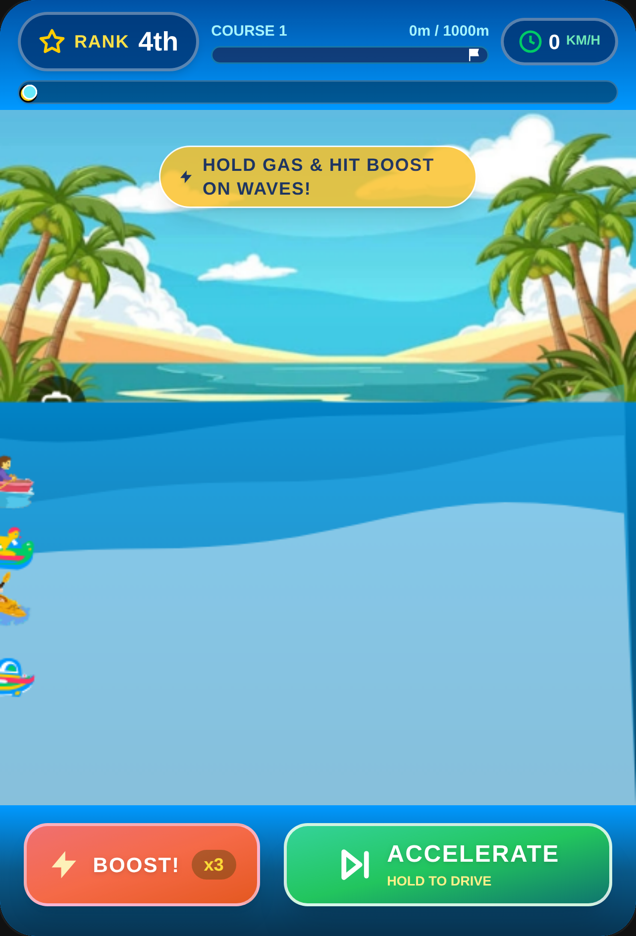 Banana Boat Beach Sea Race cover