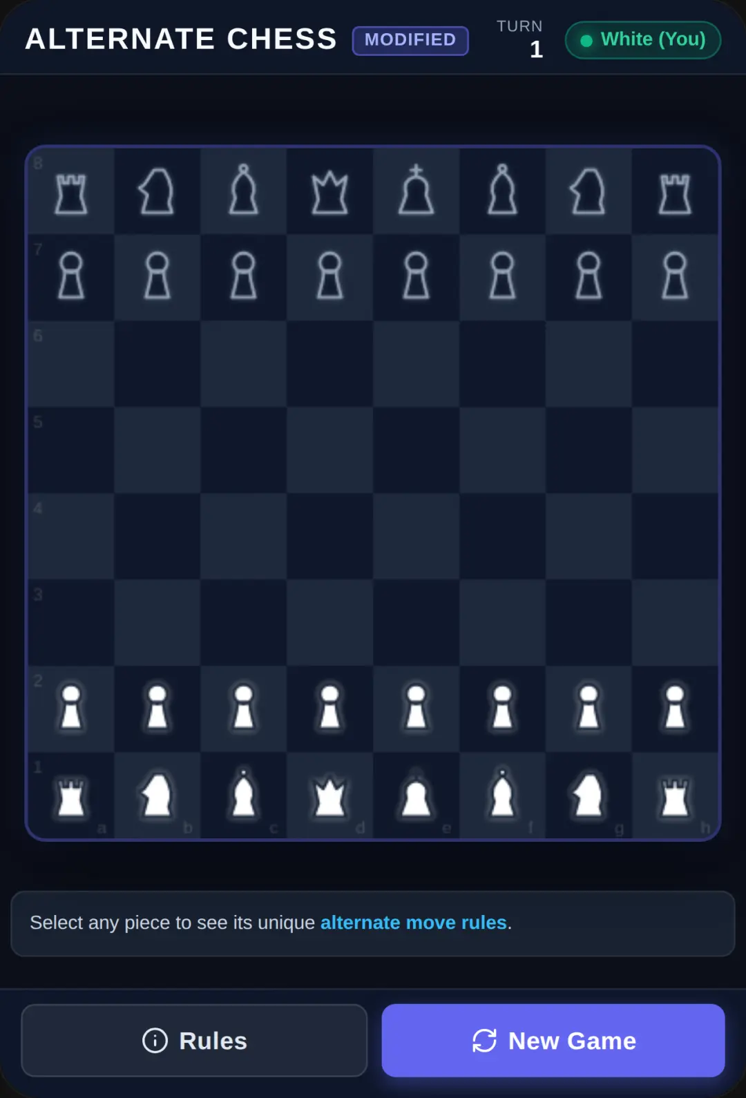 Alternate Chess cover