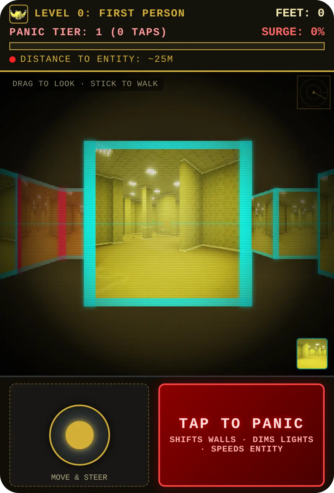 Backrooms: Panic Maze 3D cover