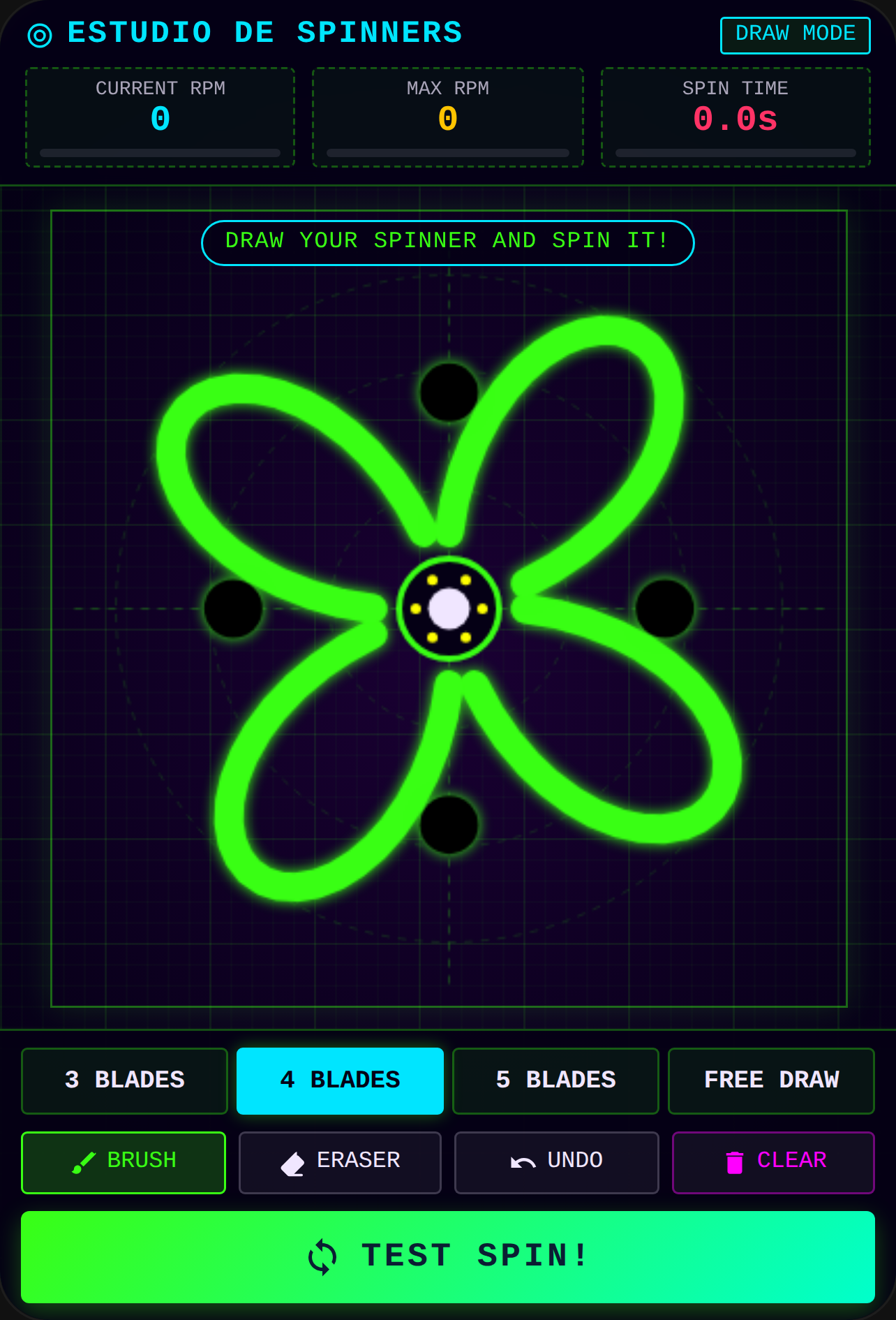 Spinner Studio - Technical Blueprint cover