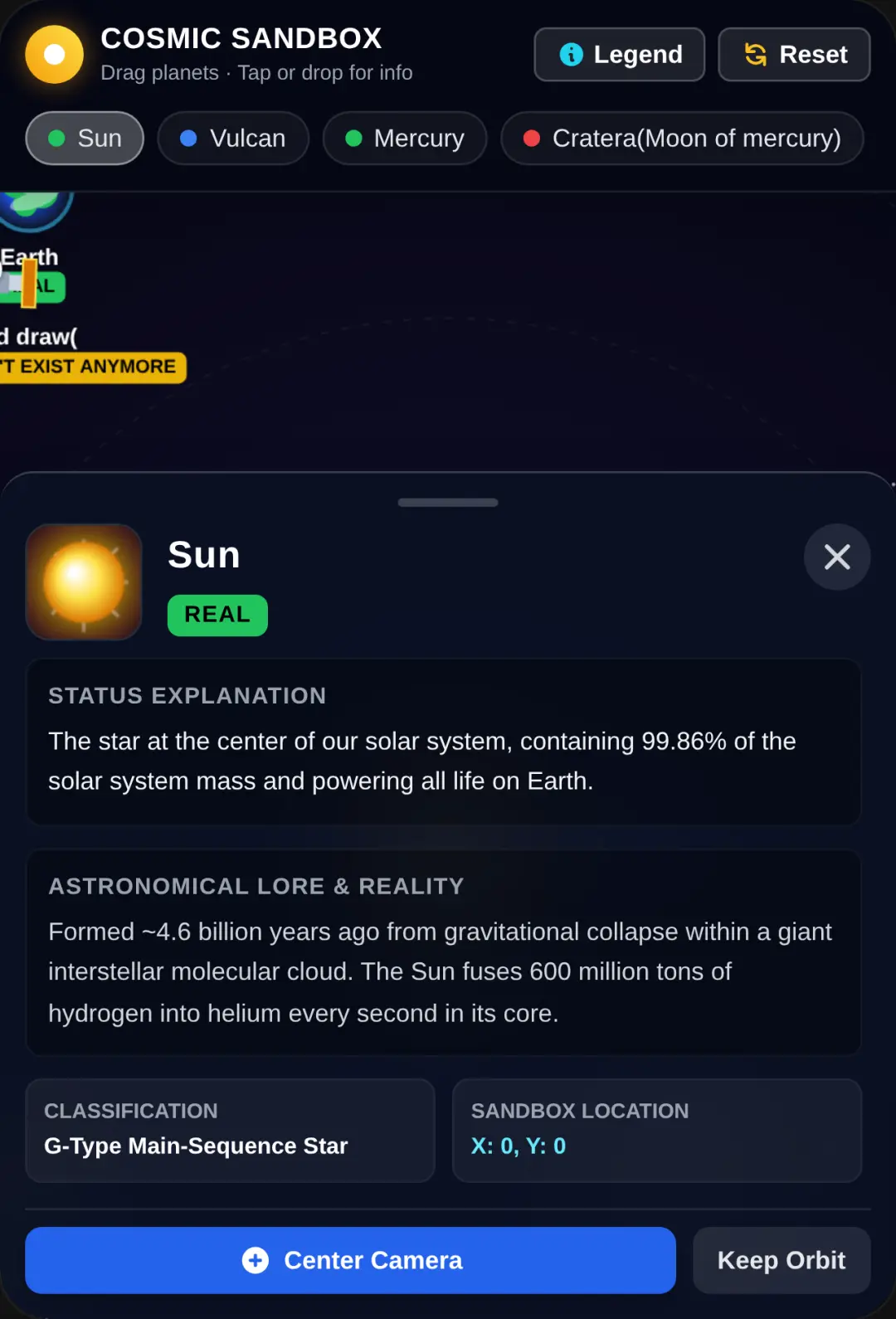 Cosmic Sandbox cover