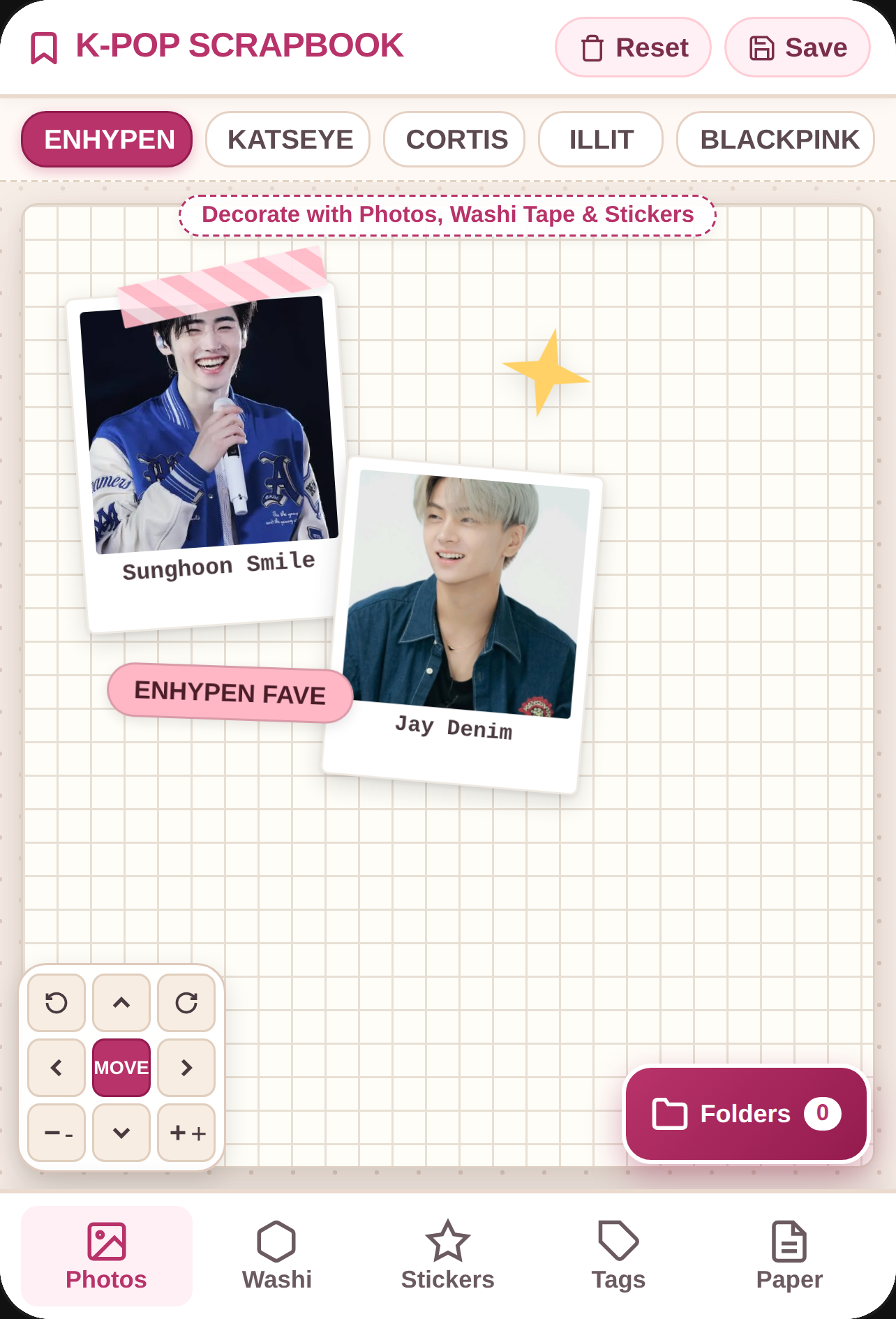K-Pop Idol Scrapbook Craft Studio🌟 (+KATSEYE) cover