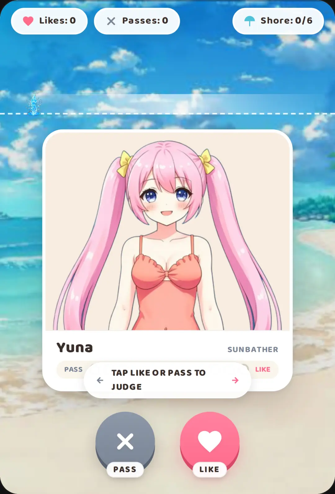 Beach Verdict: Anime Girls cover