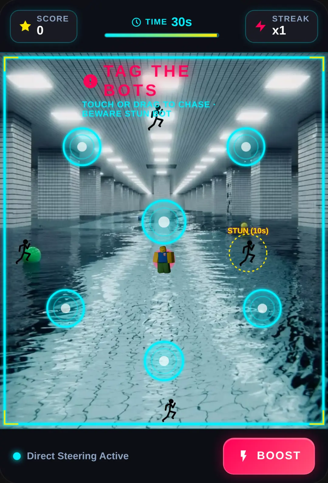 Neon Bot Tag cover