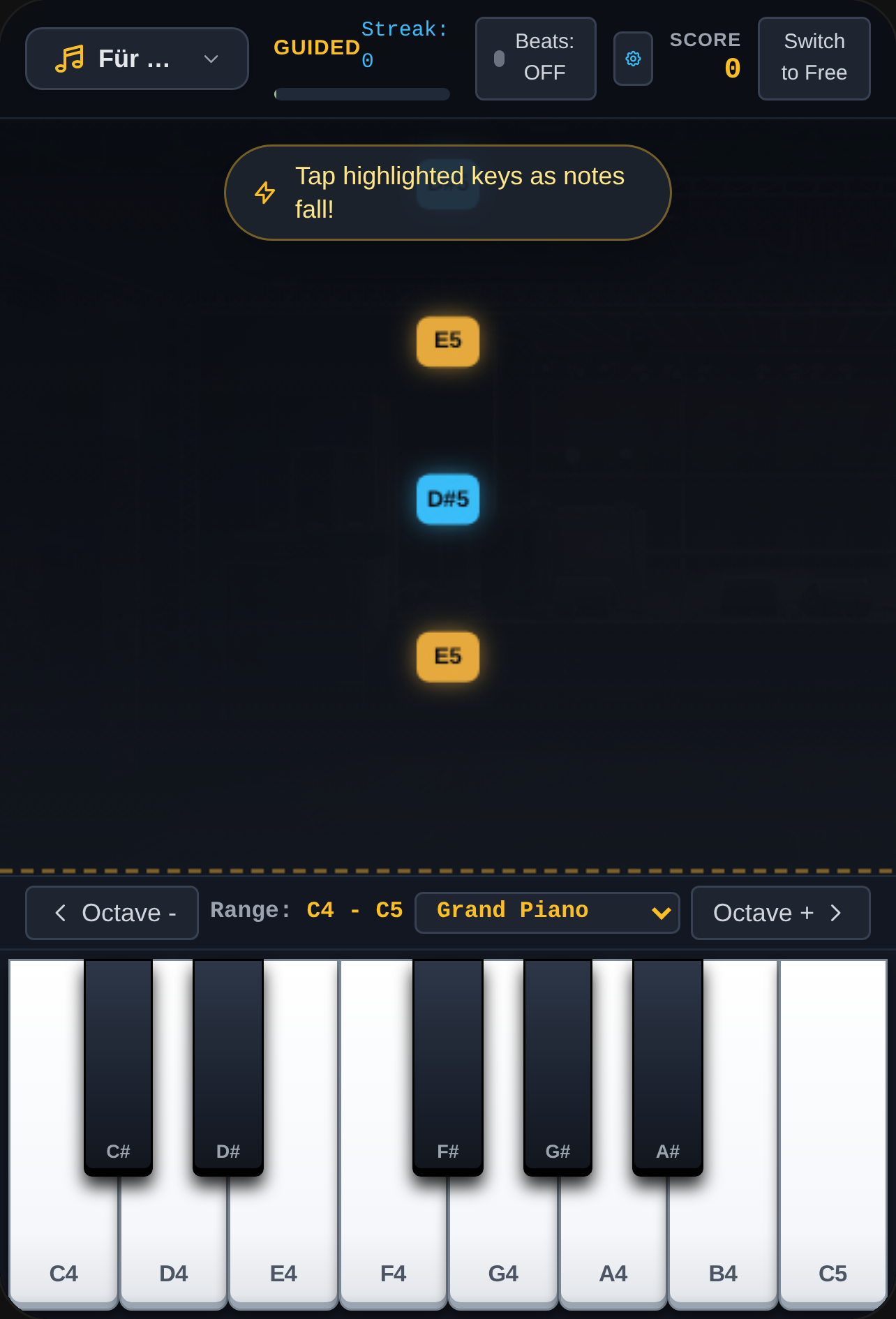 Nocturne Grand Piano cover