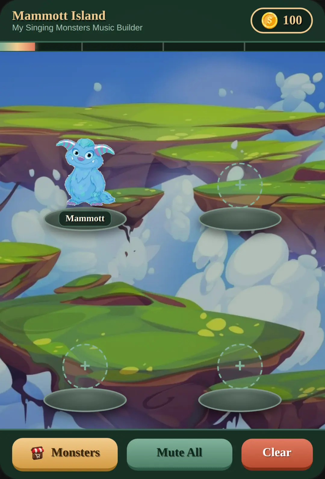 My Singing Monsters - Mammott Island cover