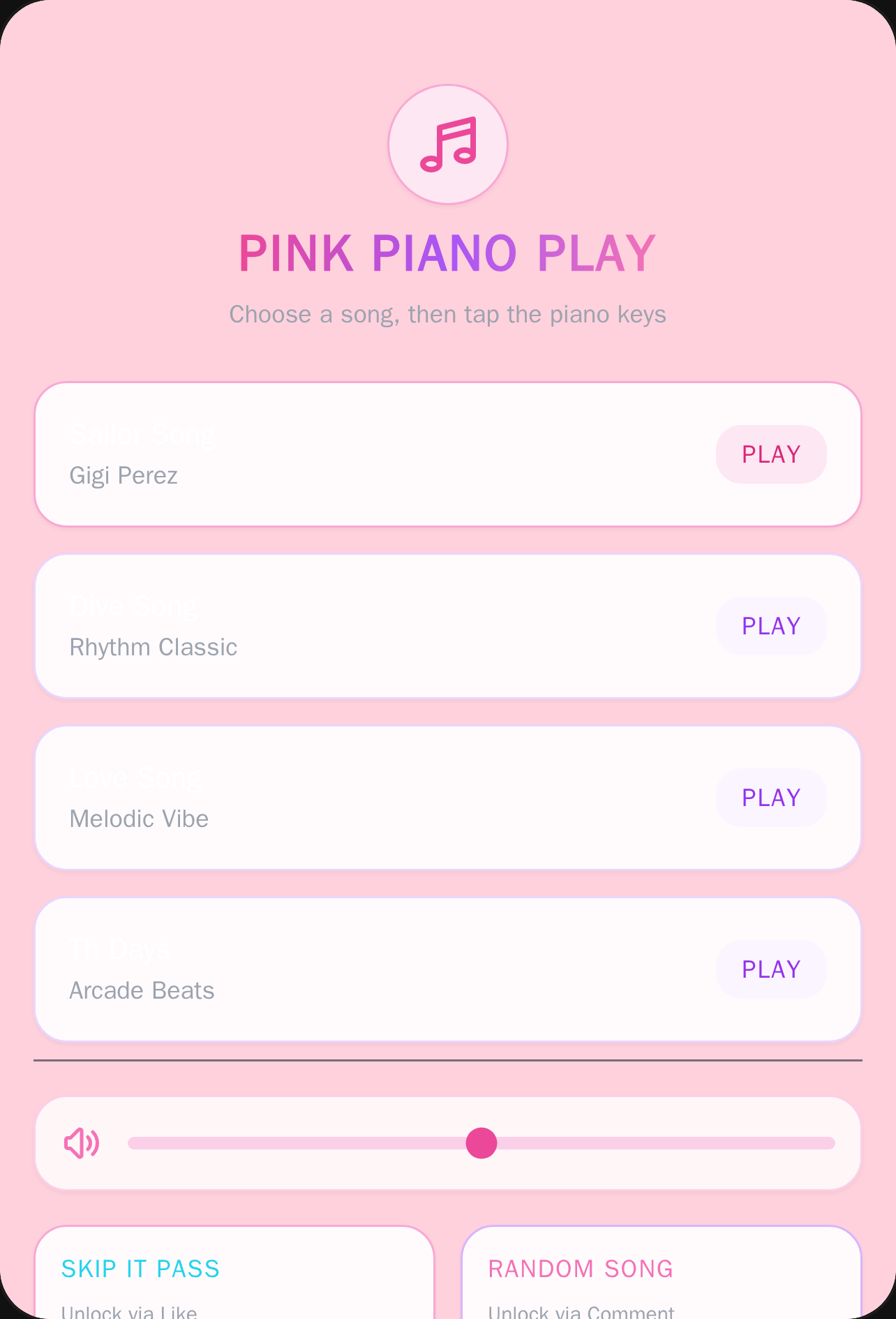 Piano cover