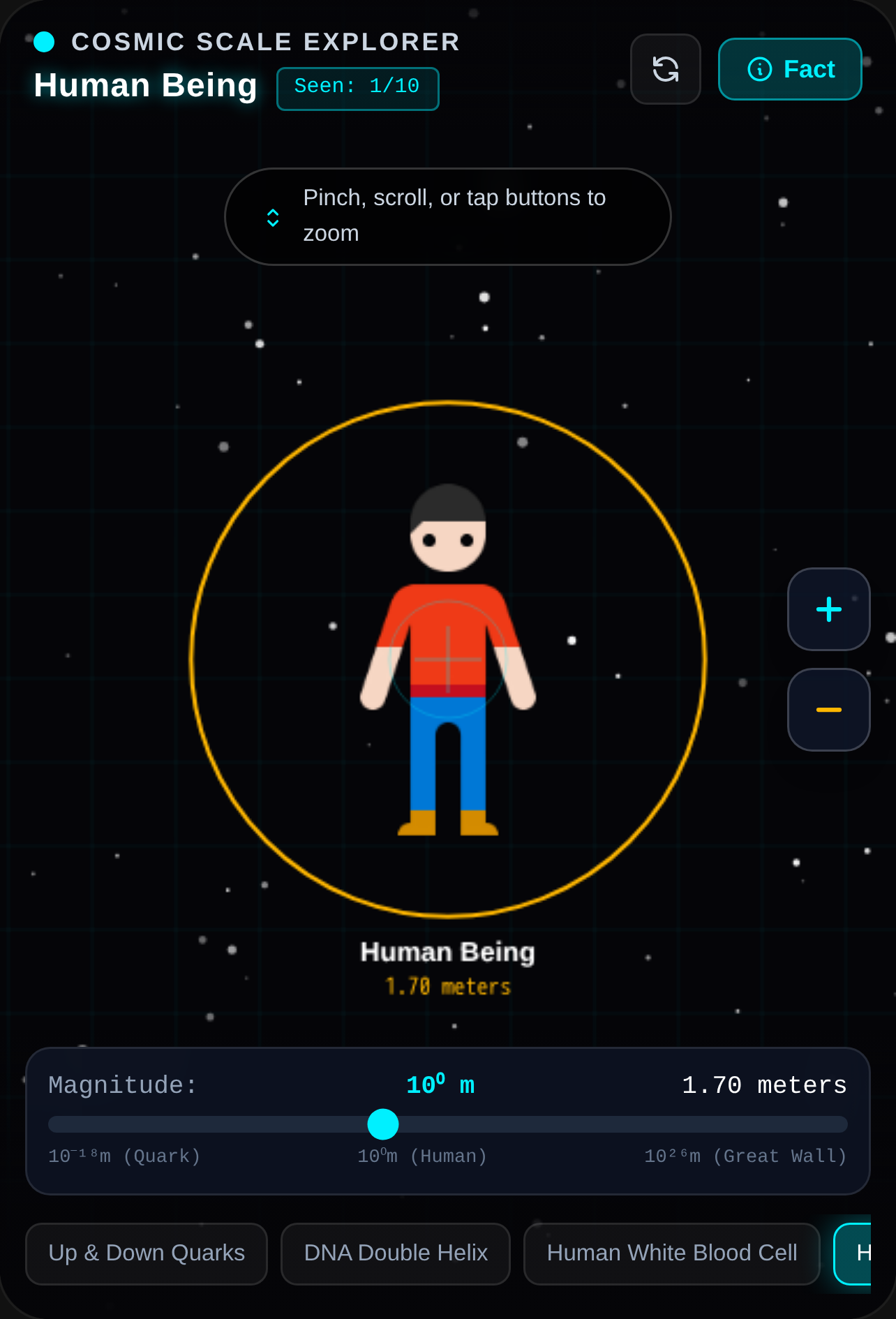 Cosmic Scale Zoom cover
