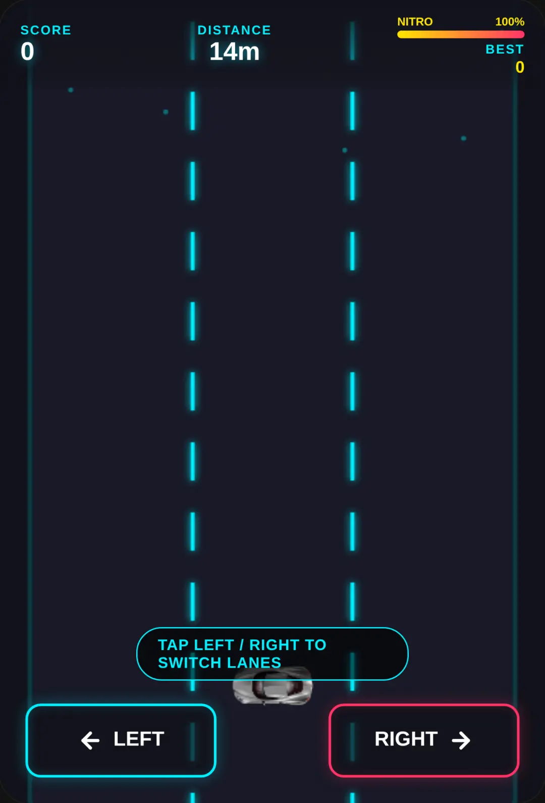Neon Highway Racer cover