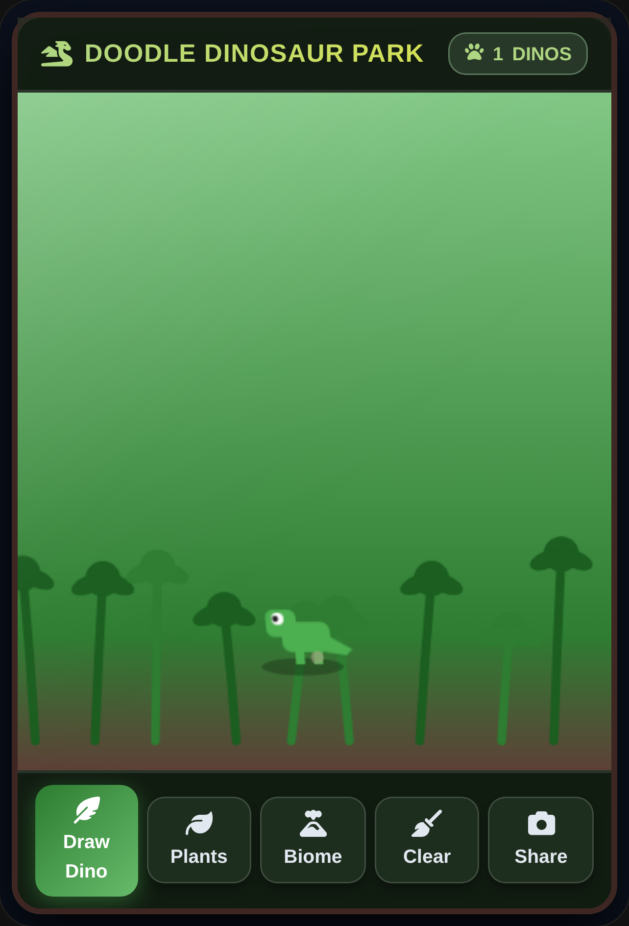 Doodle Dinosaur Park - Draw Your Prehistoric World cover
