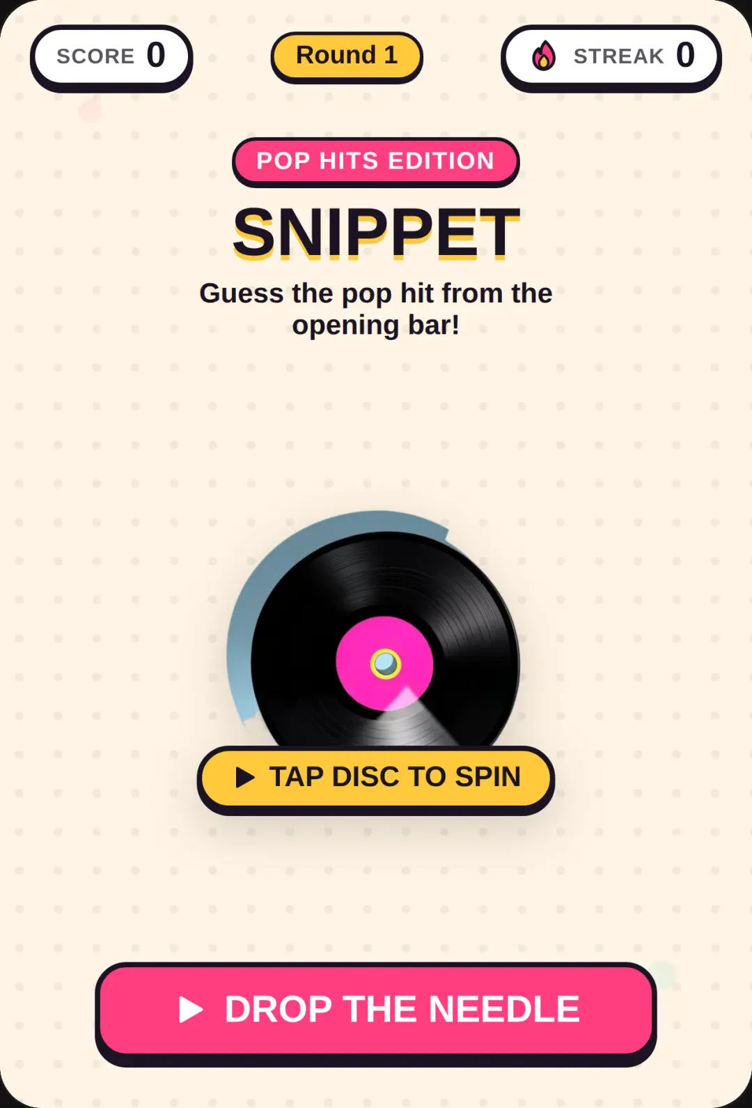 Snippet — Guess the Singer cover