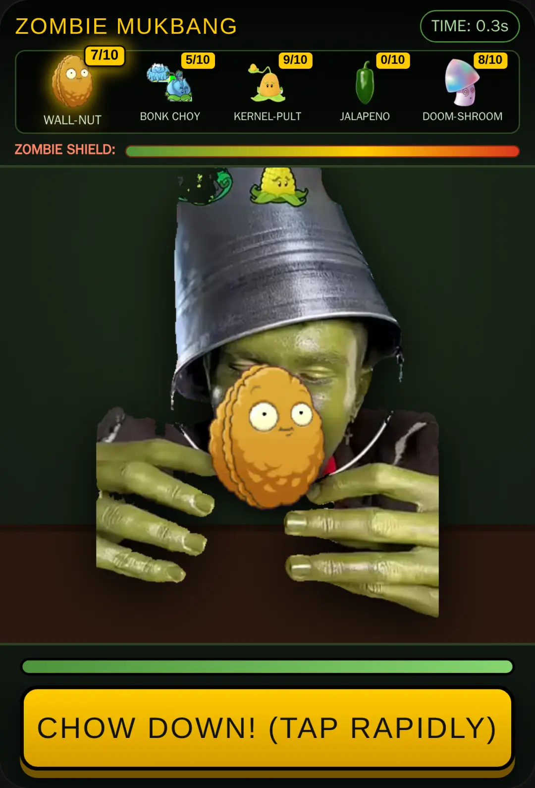 Zombie Mukbang: Plants vs Zombies ASMR cover