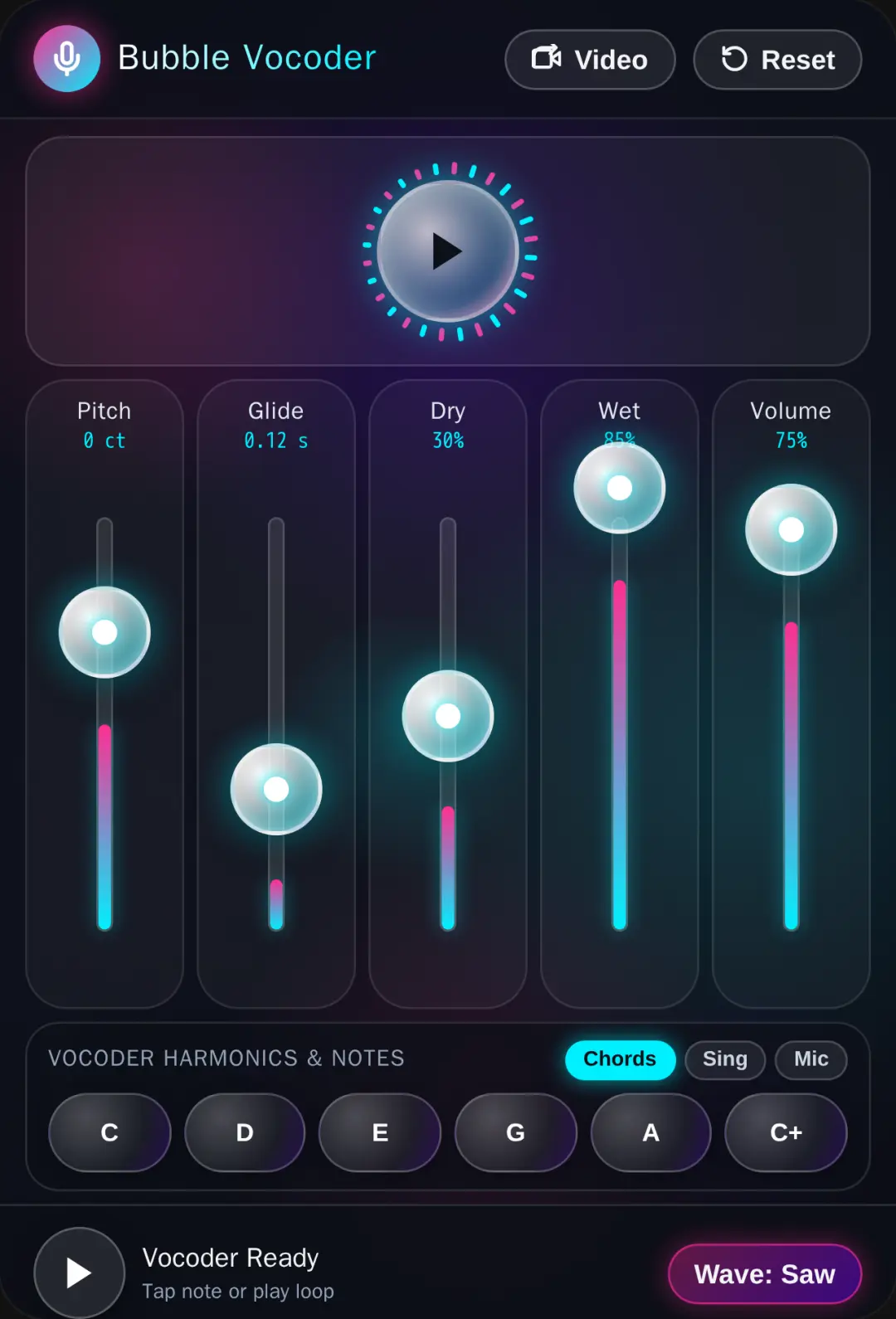 Bubble Vocoder cover